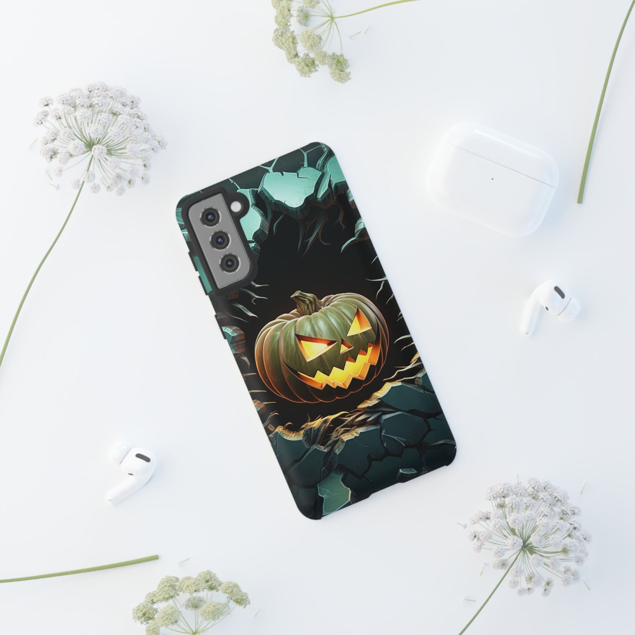 Spooky Jack-o'-Lantern Samsung Case