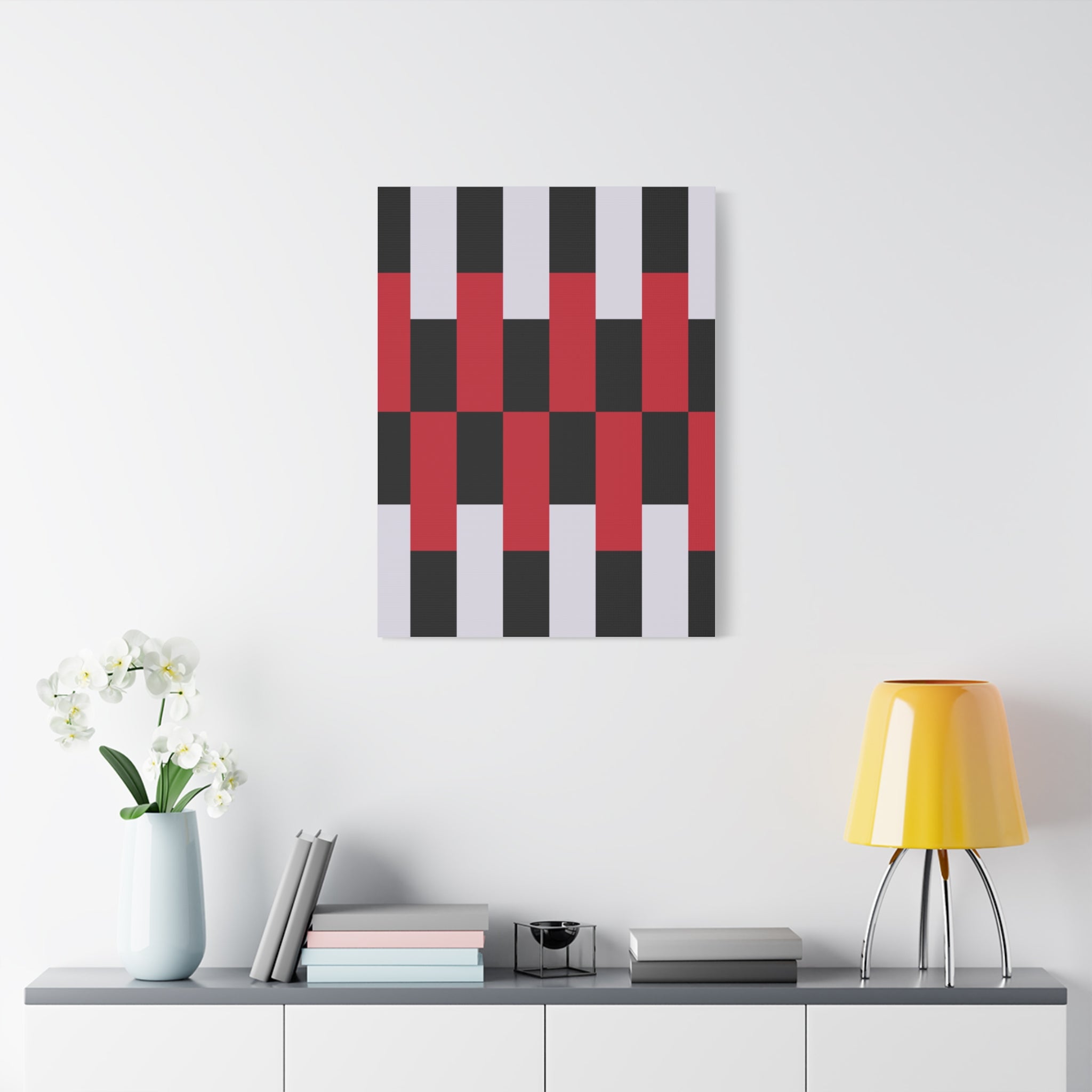 Abstract Geometric Canvas Art Print