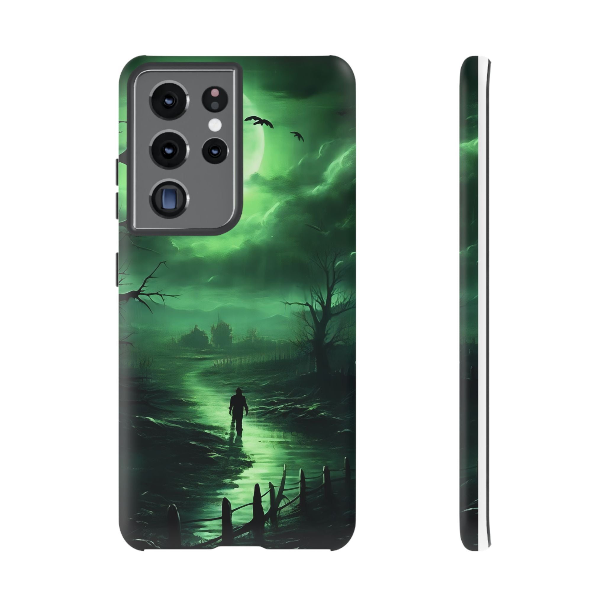 Eerie Swamp Moon Samsung Case