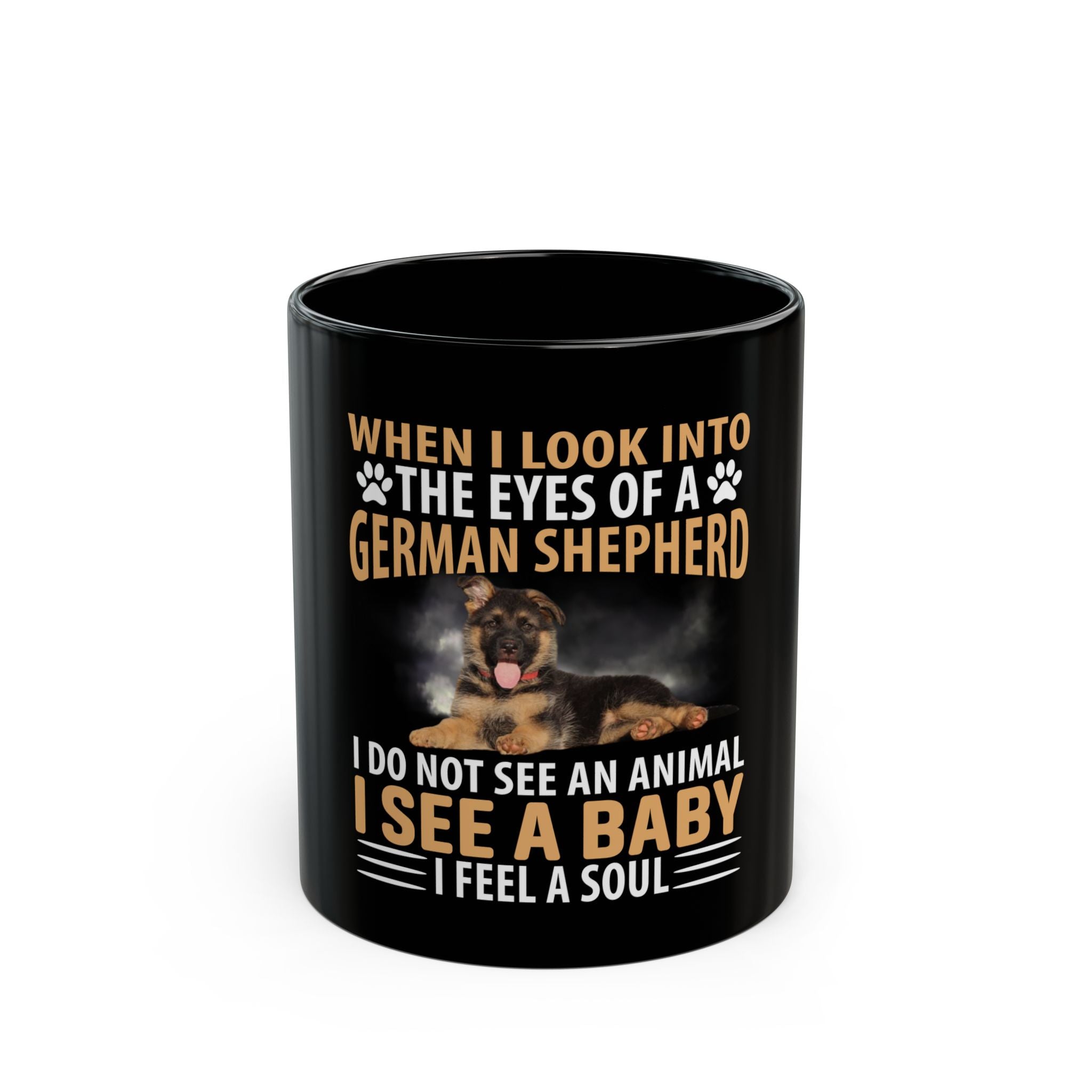 German Shepherd Puppy Mug - 11oz/15oz