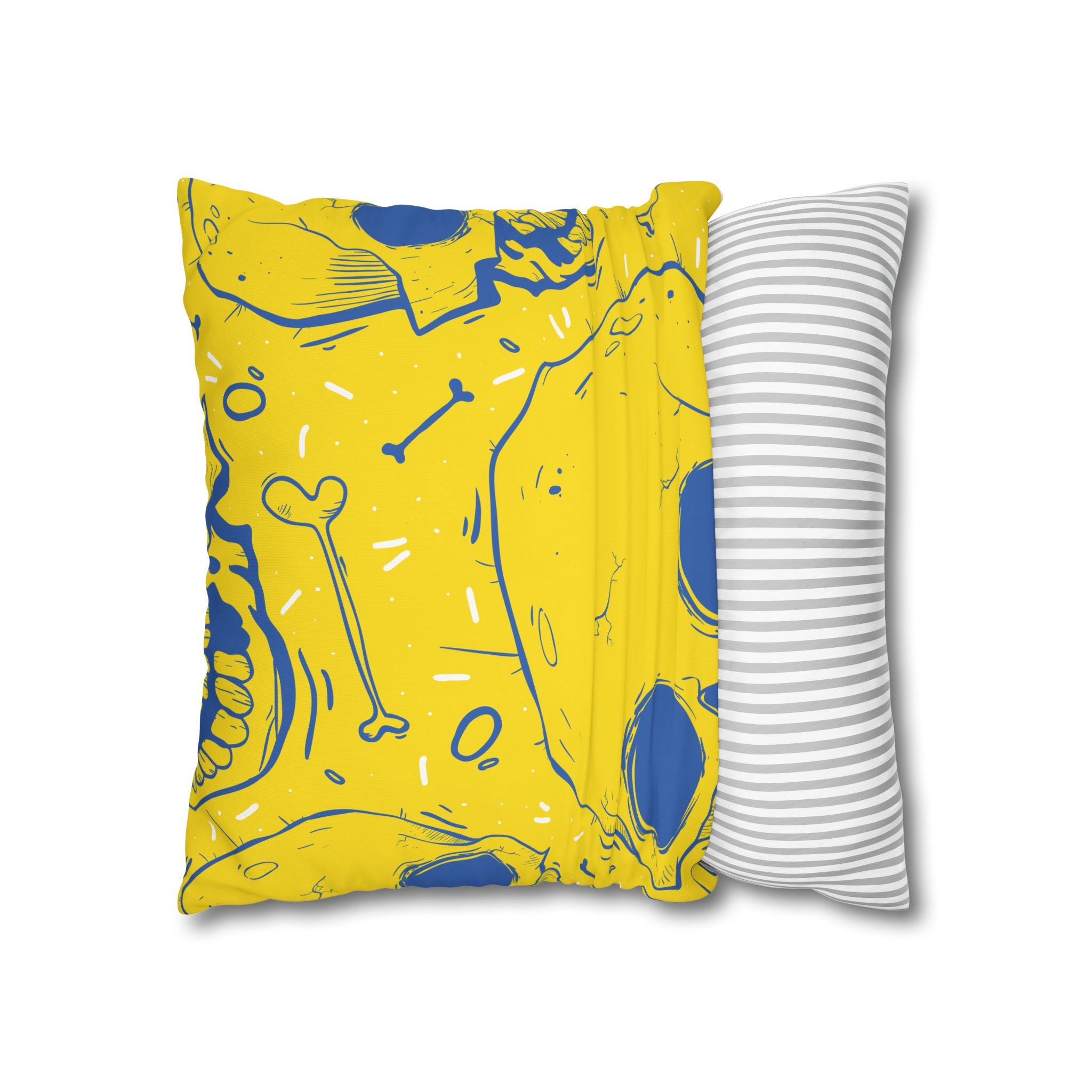 Skull & Bones Pop Art Pillowcase