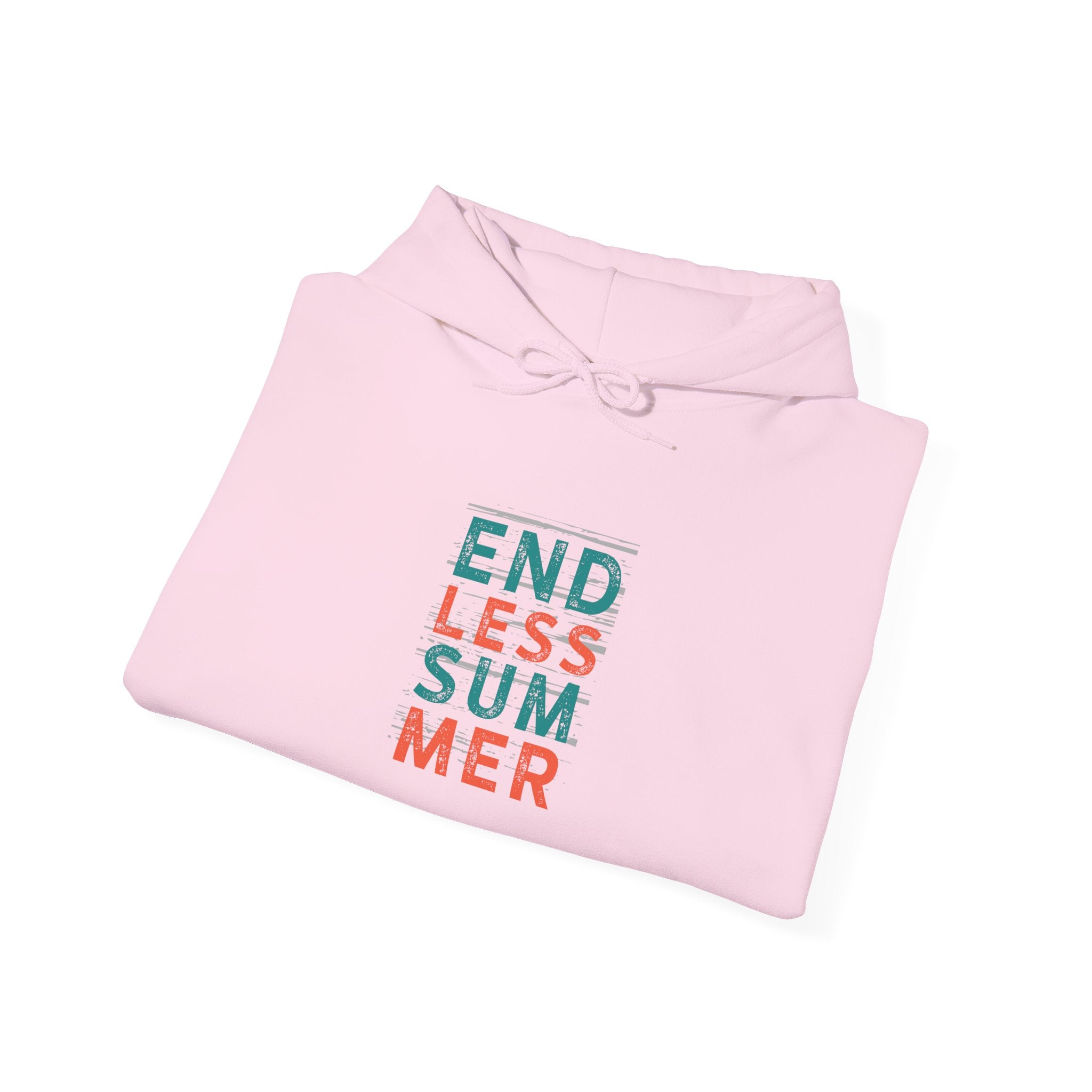 Endless Summer Hoodie: Retro Teal & Coral