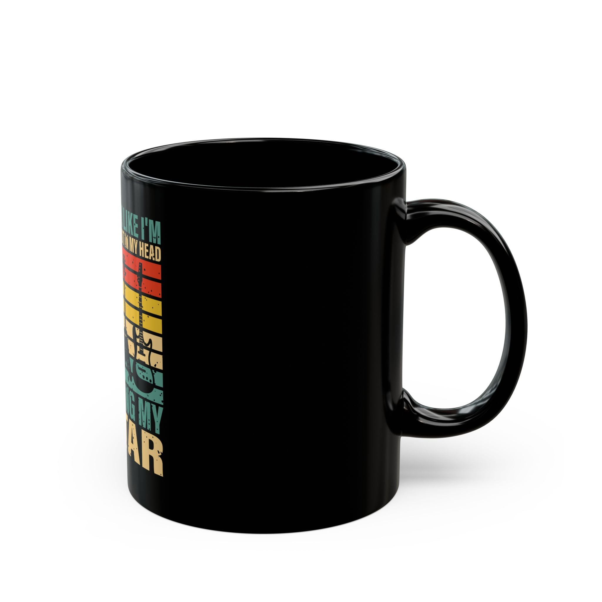 Guitar Lover Mug - Retro Music Gift