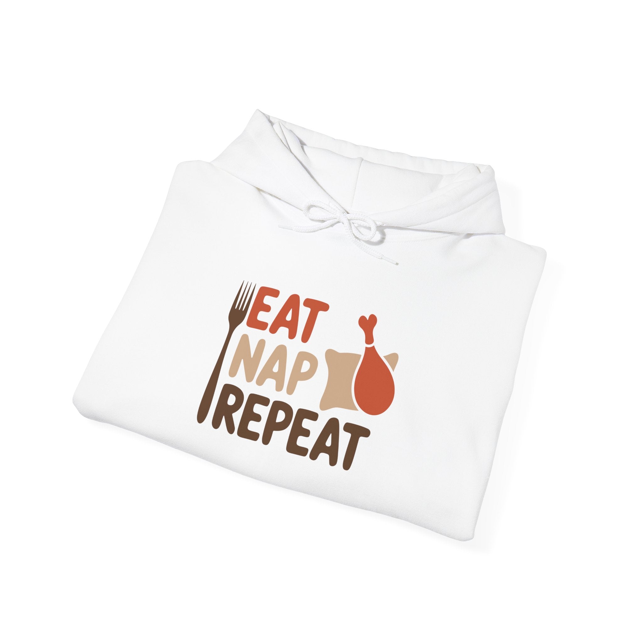 Eat Nap Repeat Thanksgiving Hoodie