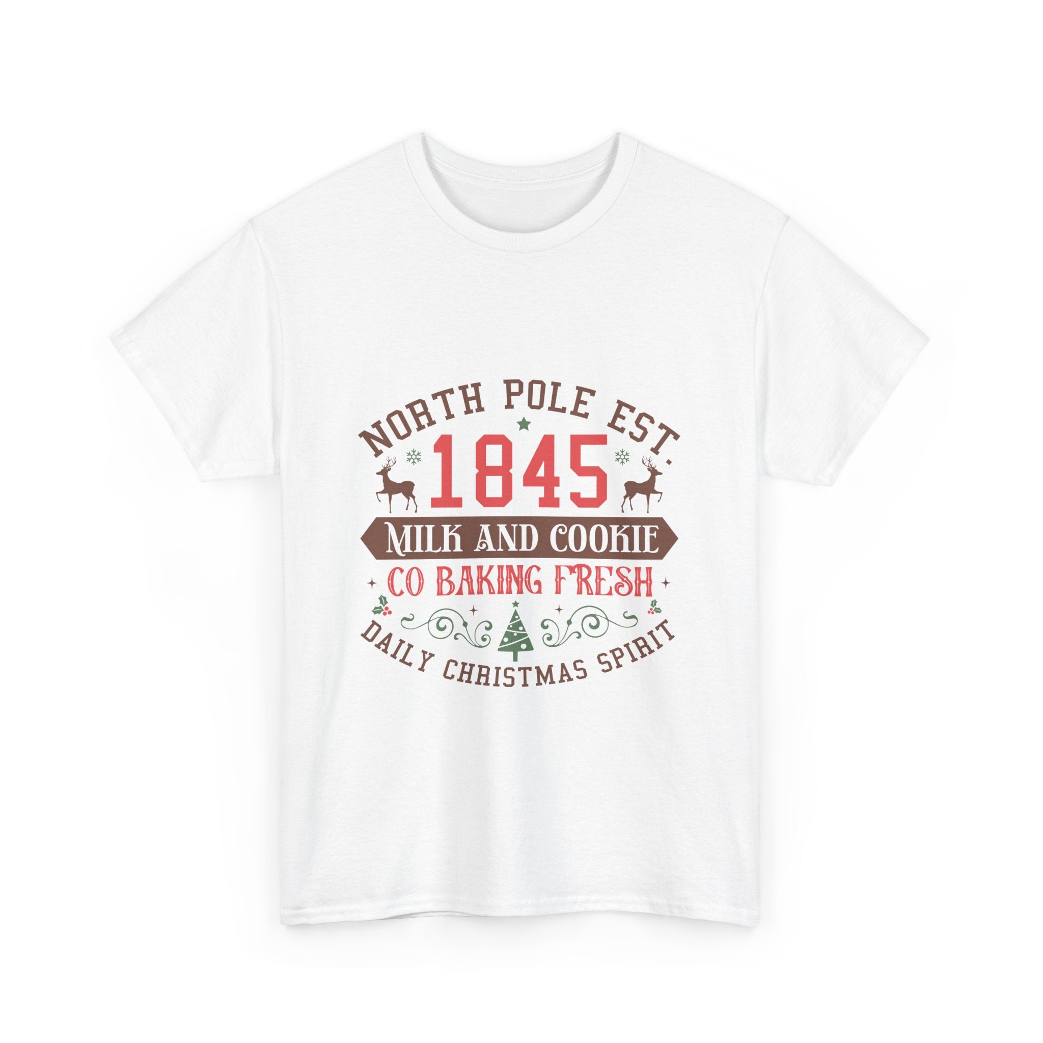 1845 North Pole Est. Christmas T-Shirt