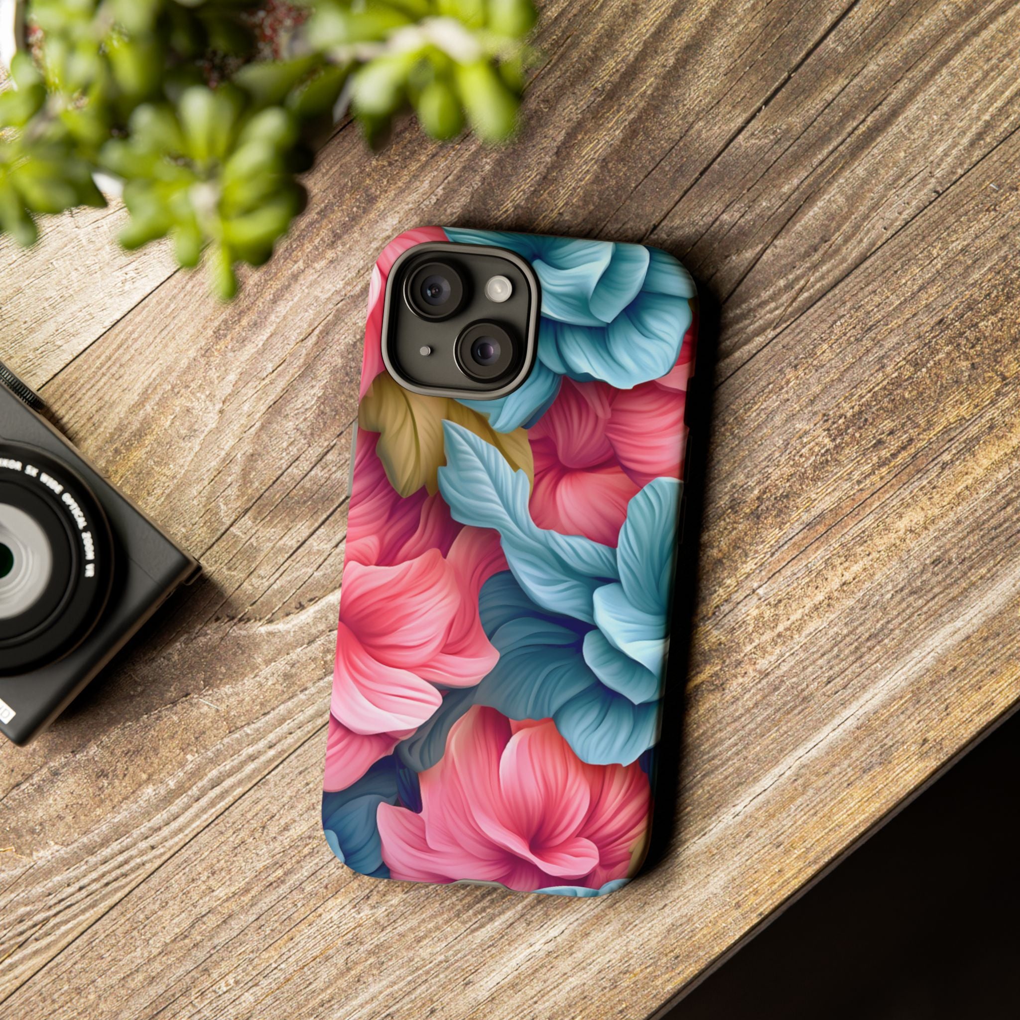 Floral Bloom Hexagon iPhone Case