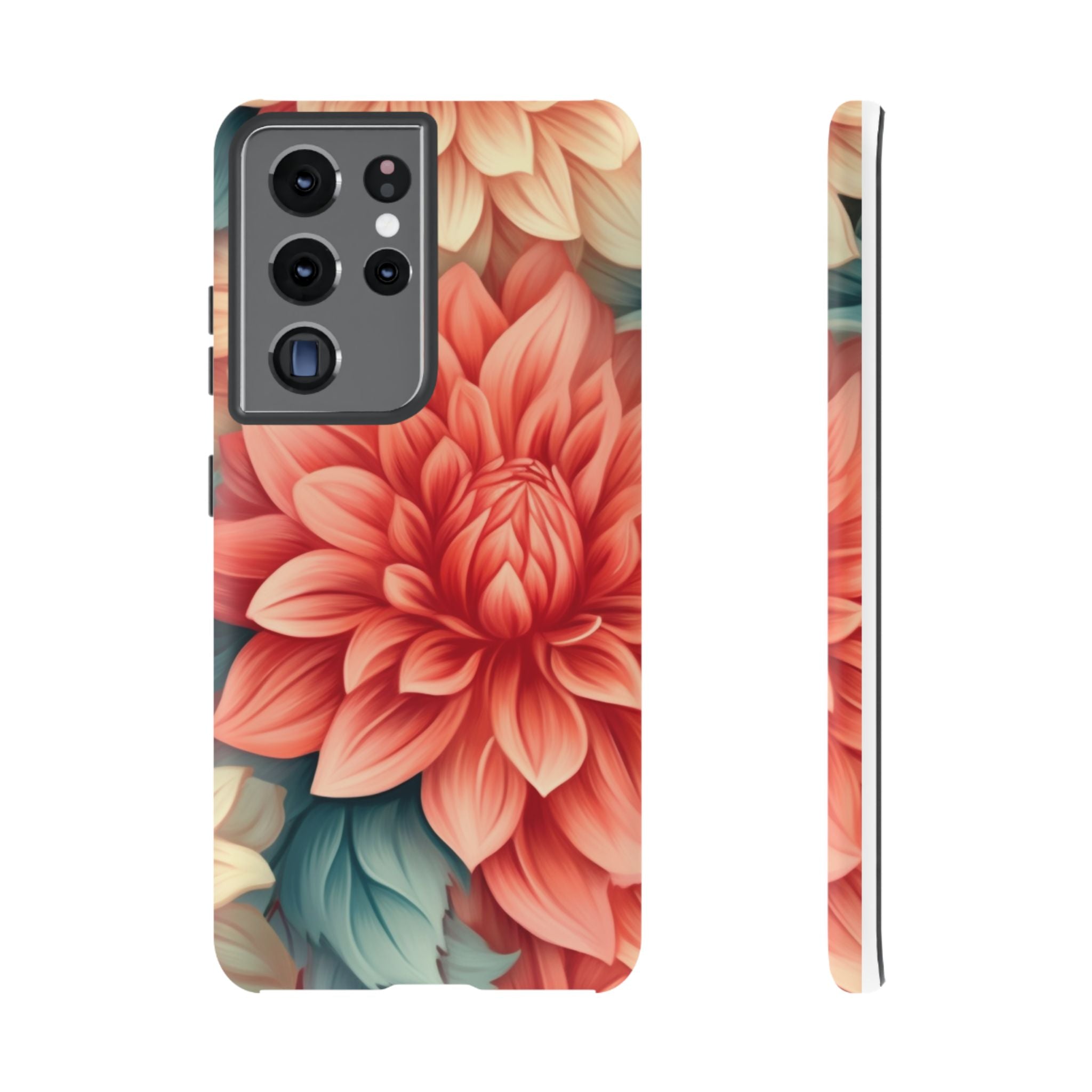 Dahlia Bloom Samsung Phone Case