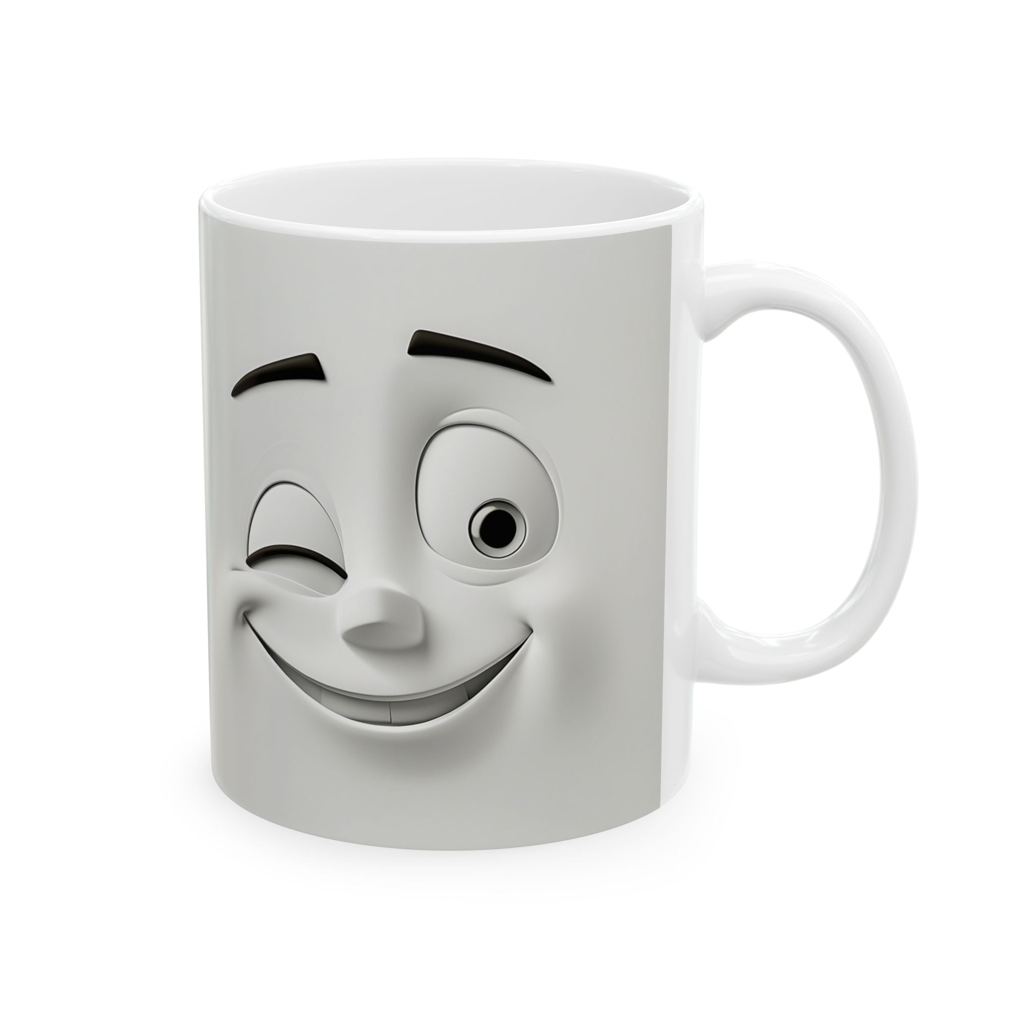 Winking Faces Mug - Cute & Playful