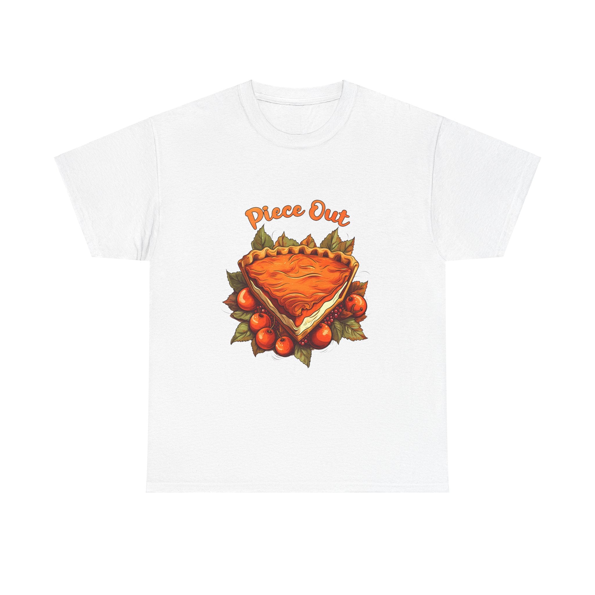 Piece Out Pumpkin Pie Thanksgiving Tee