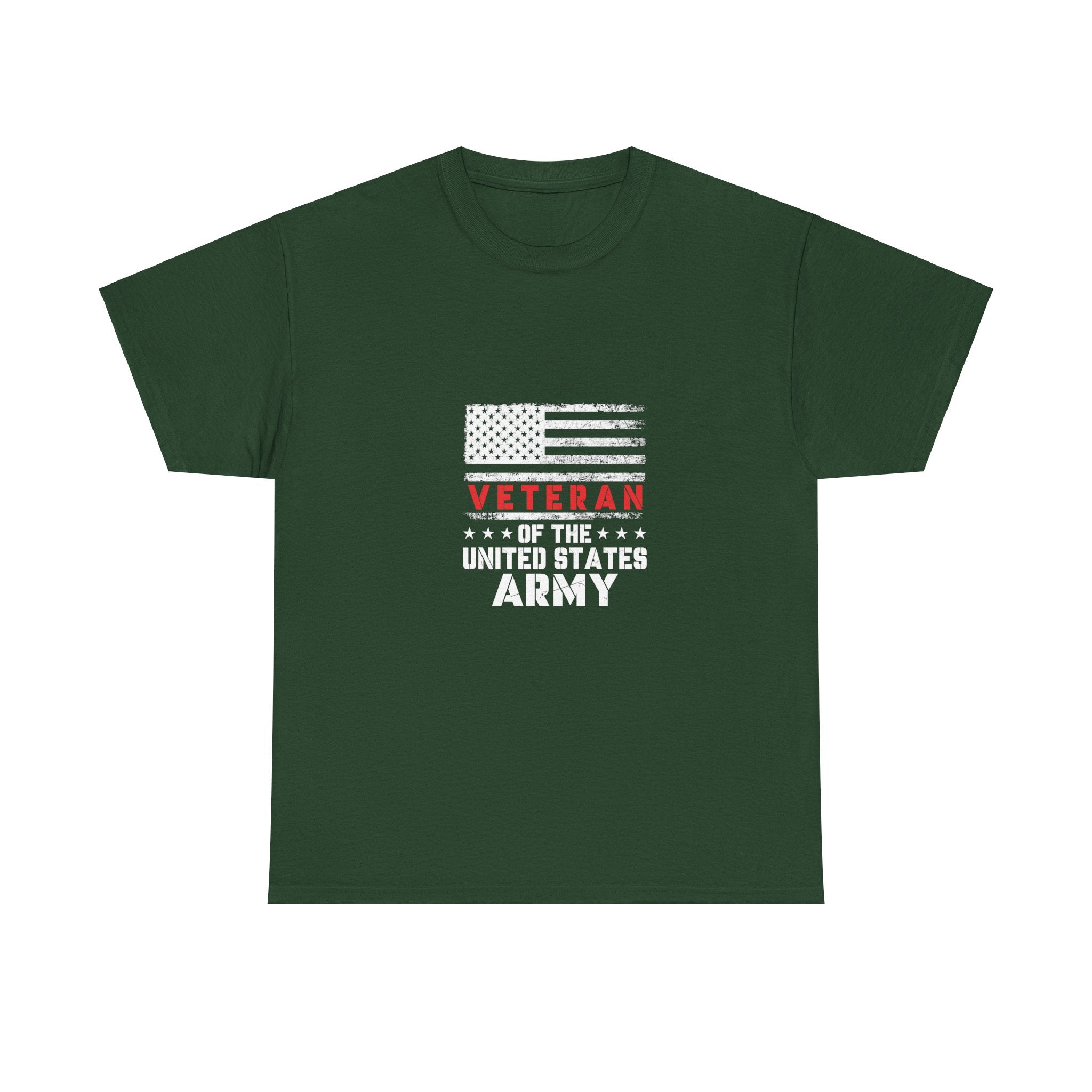 Veteran US Army T-Shirt - Vintage Flag