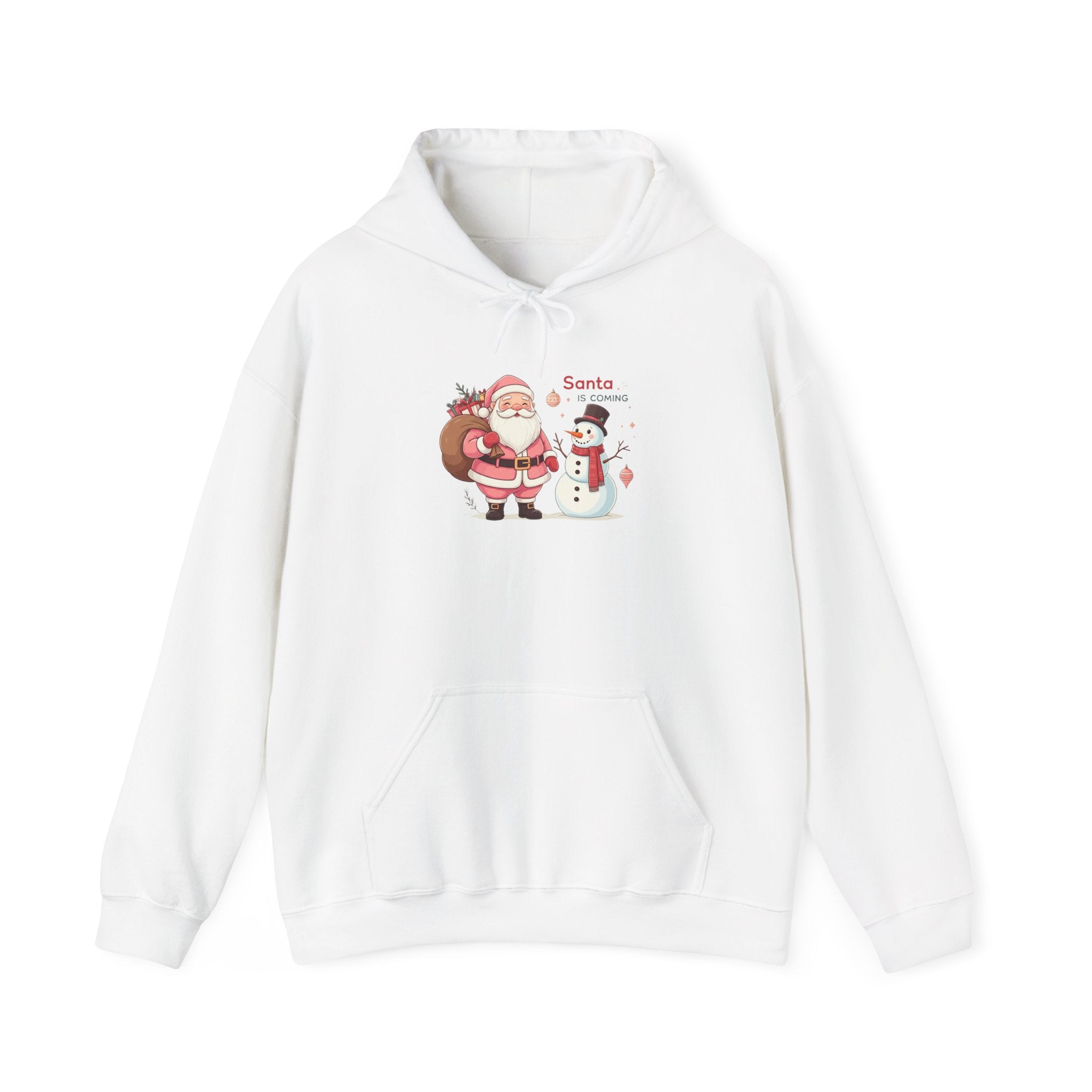 Pink Santa Christmas Hoodie