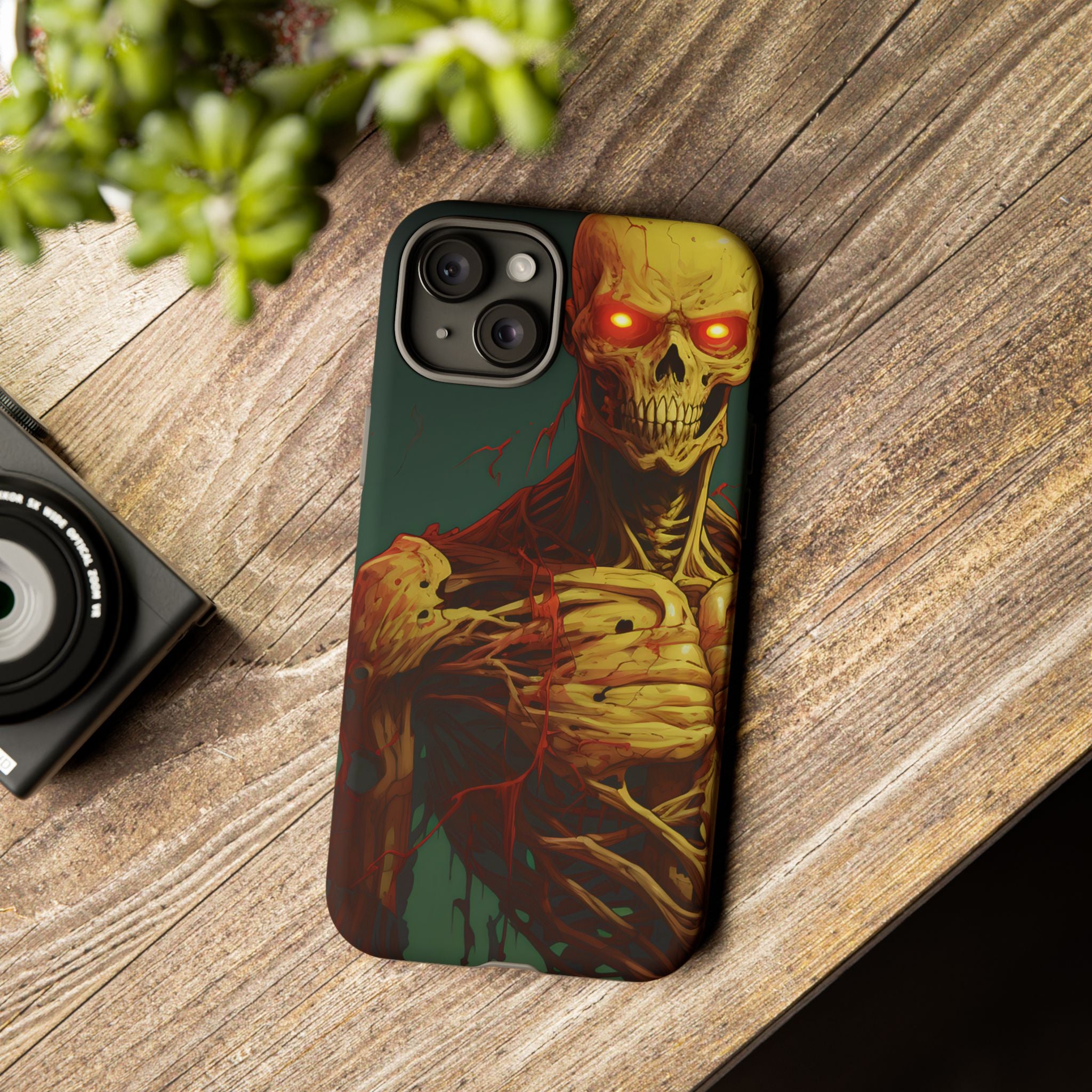 Undead Horror Hexagon iPhone Case