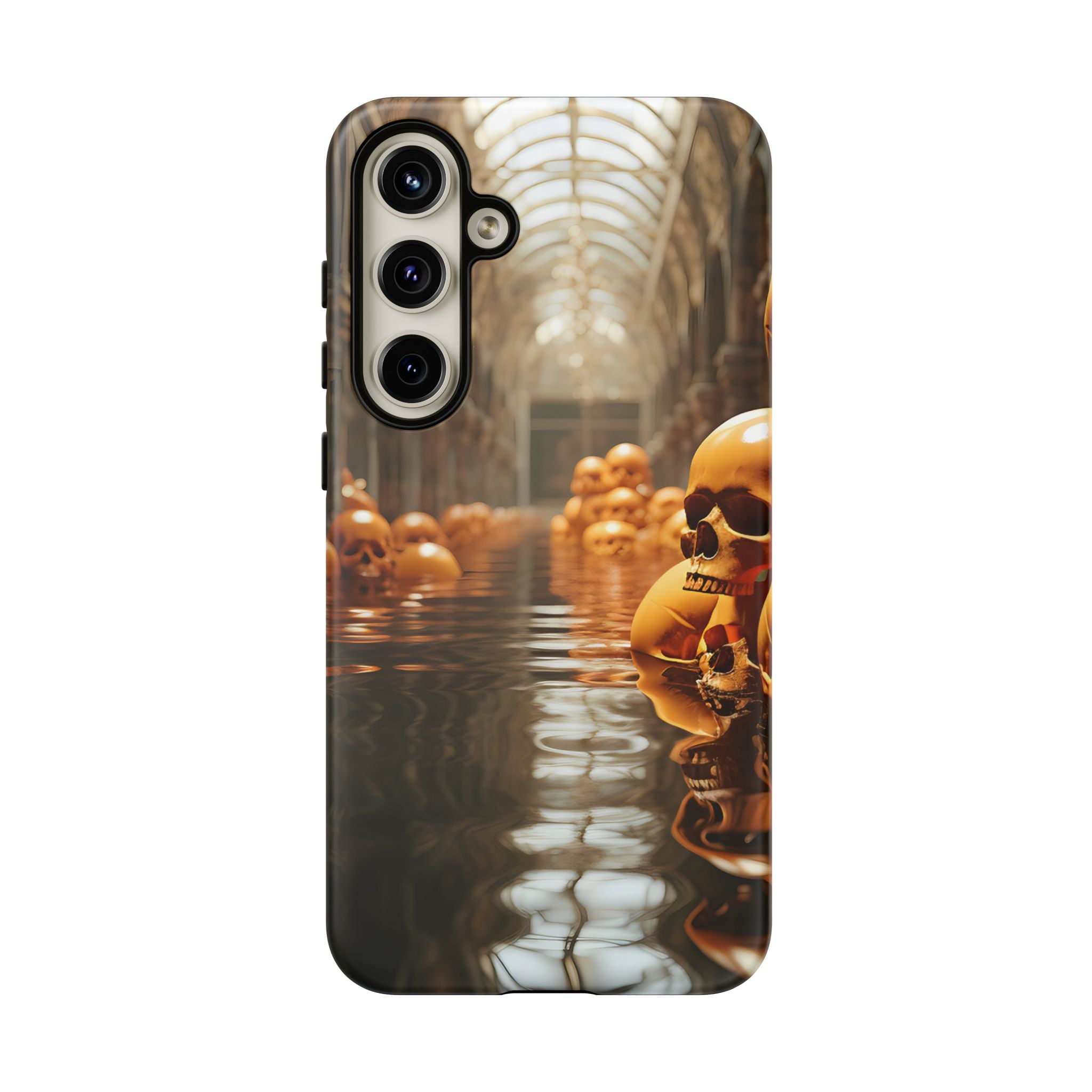 Gothic Skull Corridor Samsung Case