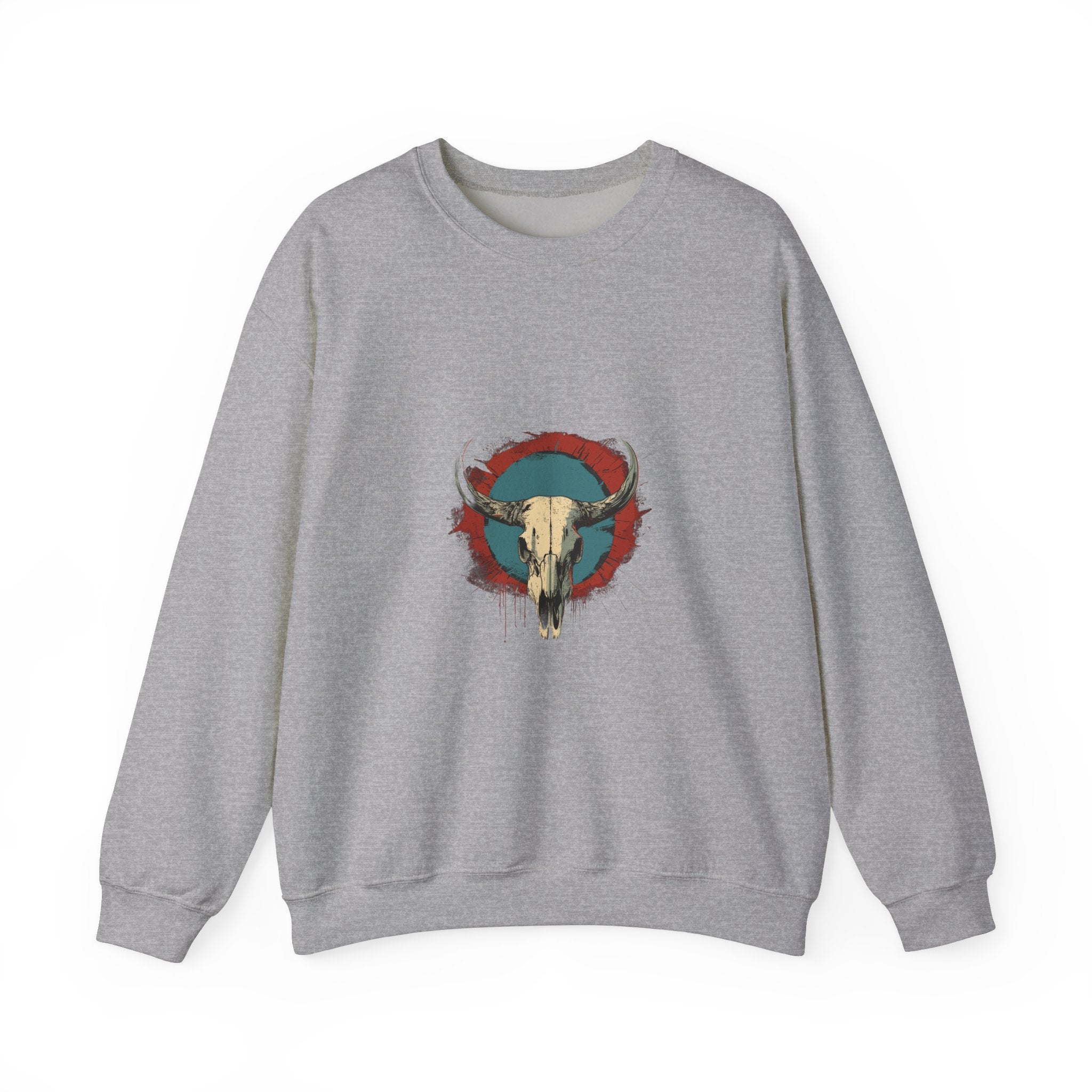 Bull Skull Vintage Sweatshirt