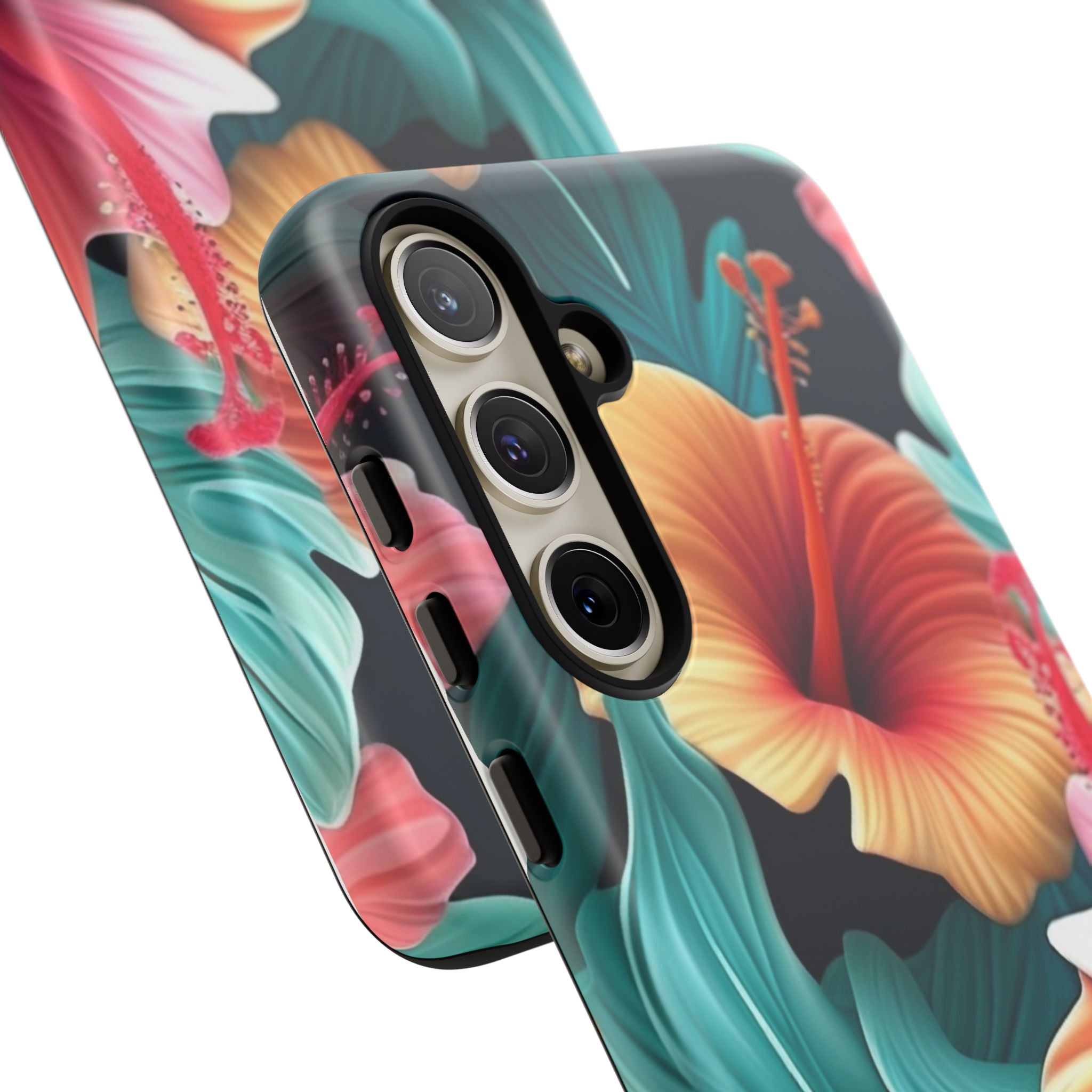 Vibrant Hibiscus Samsung Phone Case