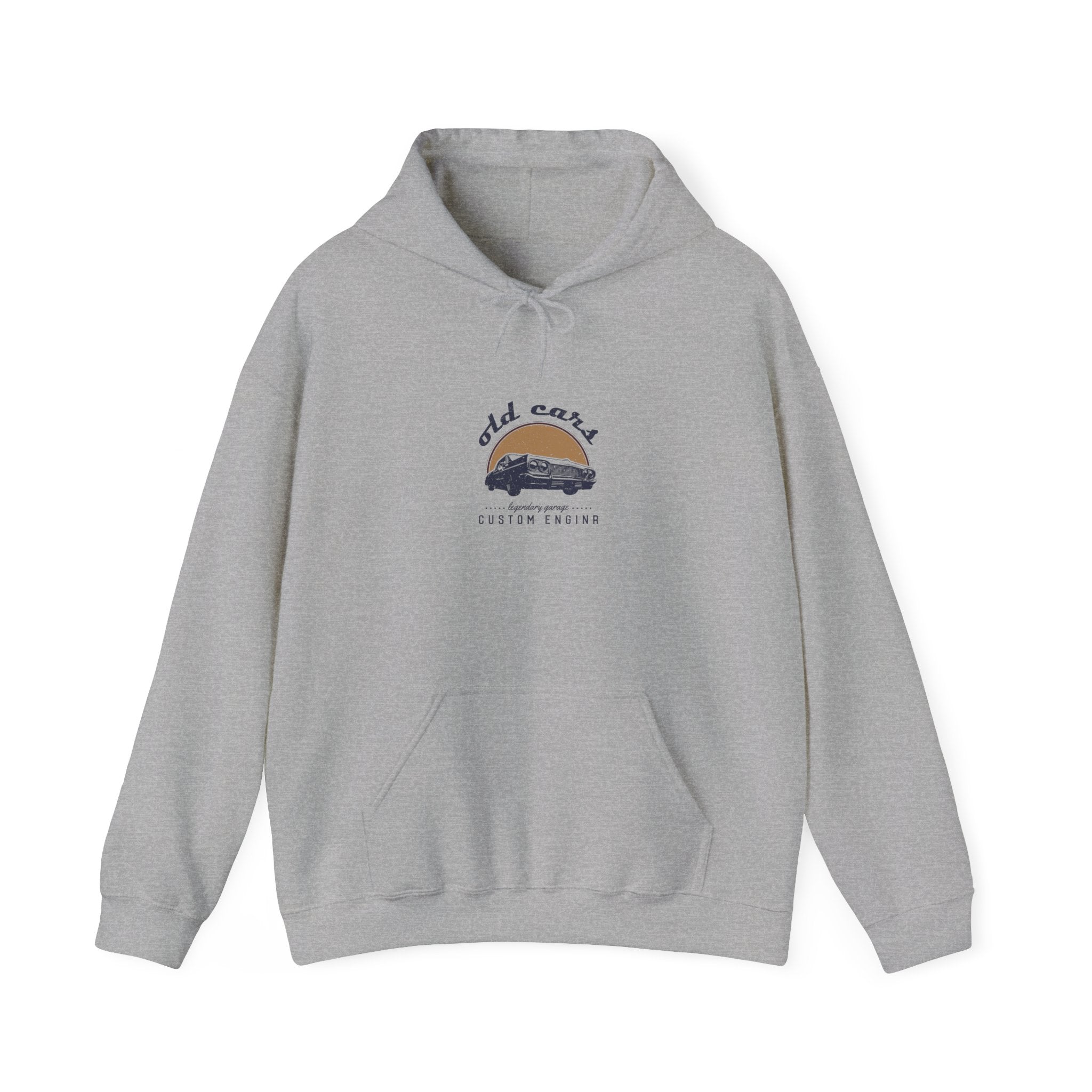 Vintage Cars Hoodie: Legendary Garage