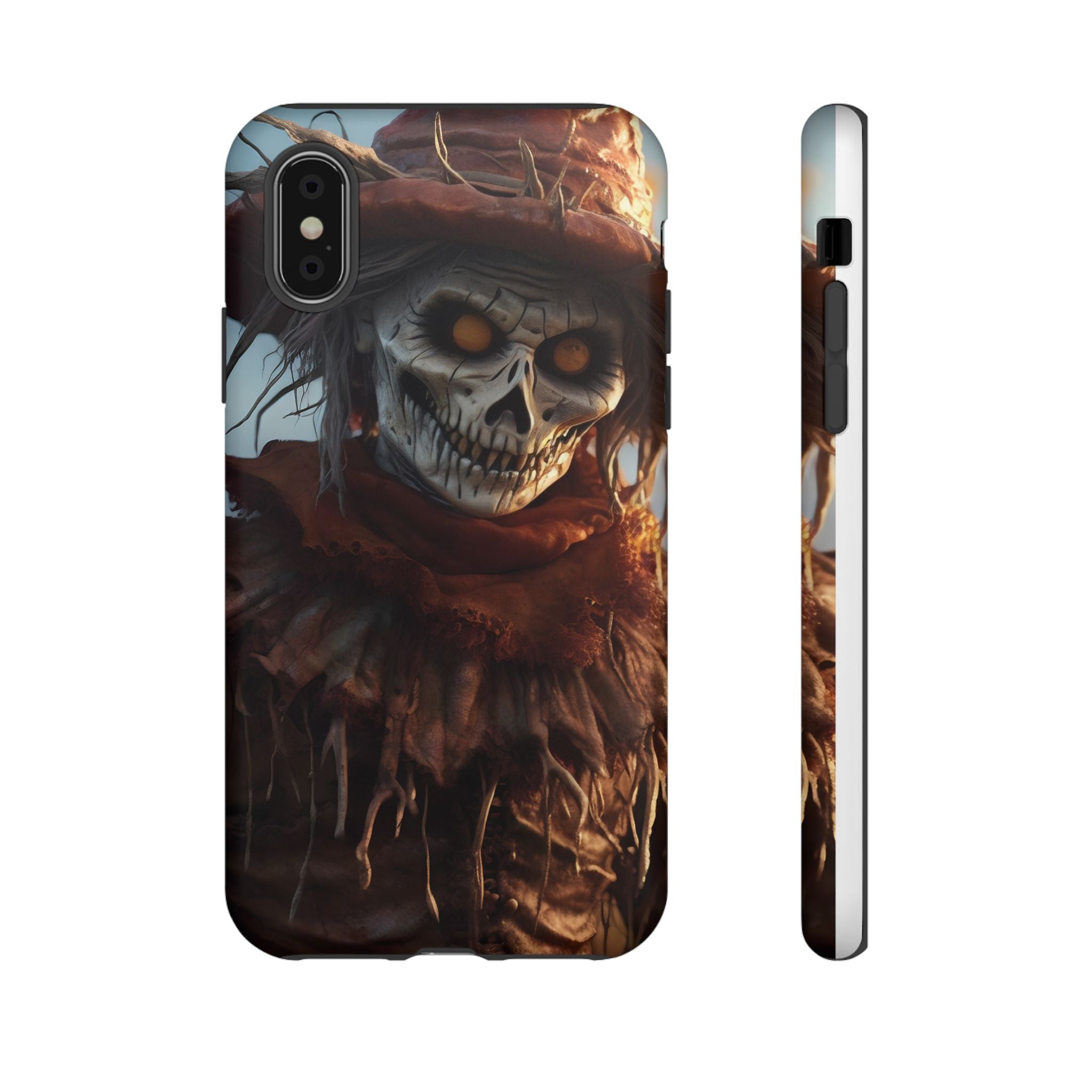 Creepy Scarecrow Hexagon iPhone Case