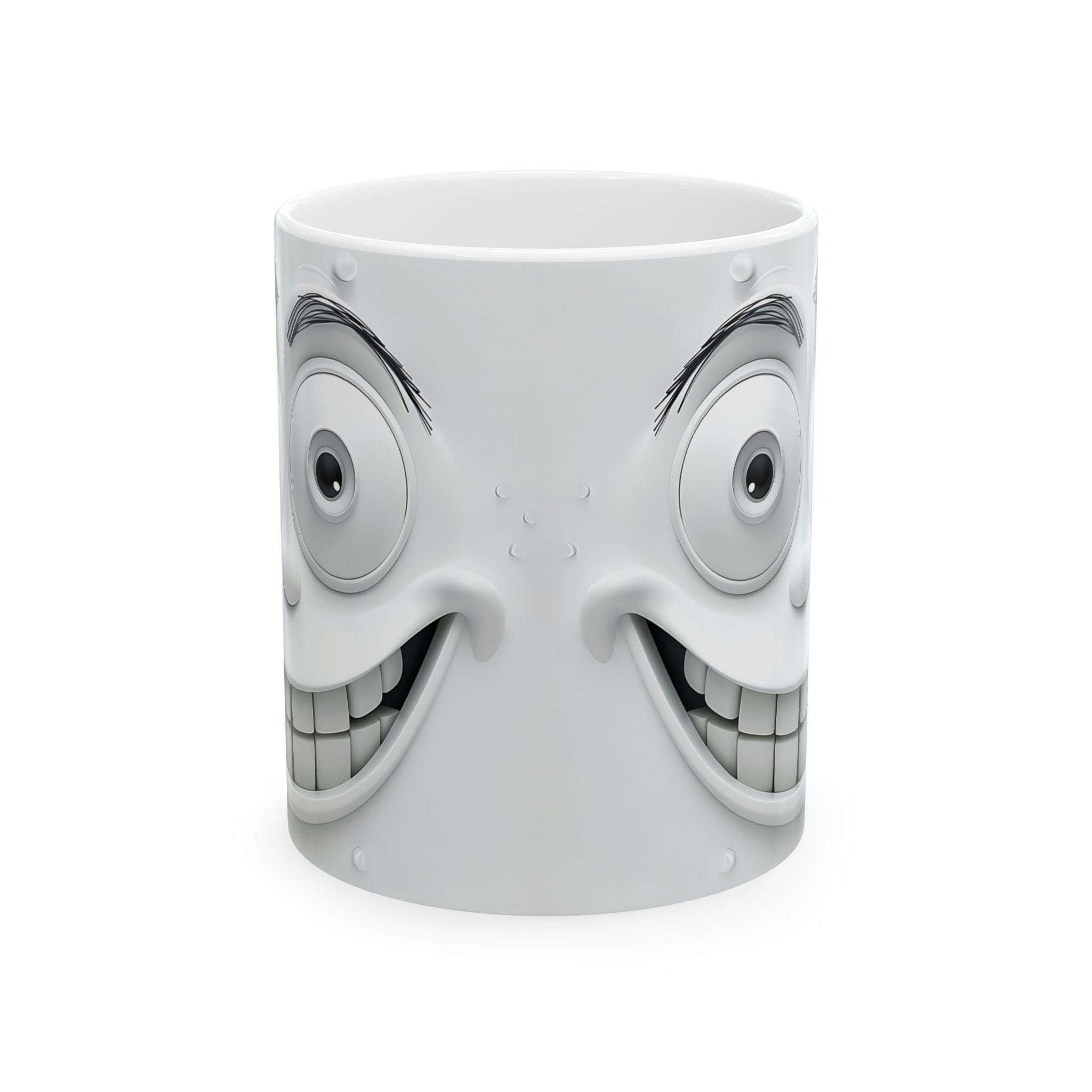 Happy Face Mugs - Set of 2