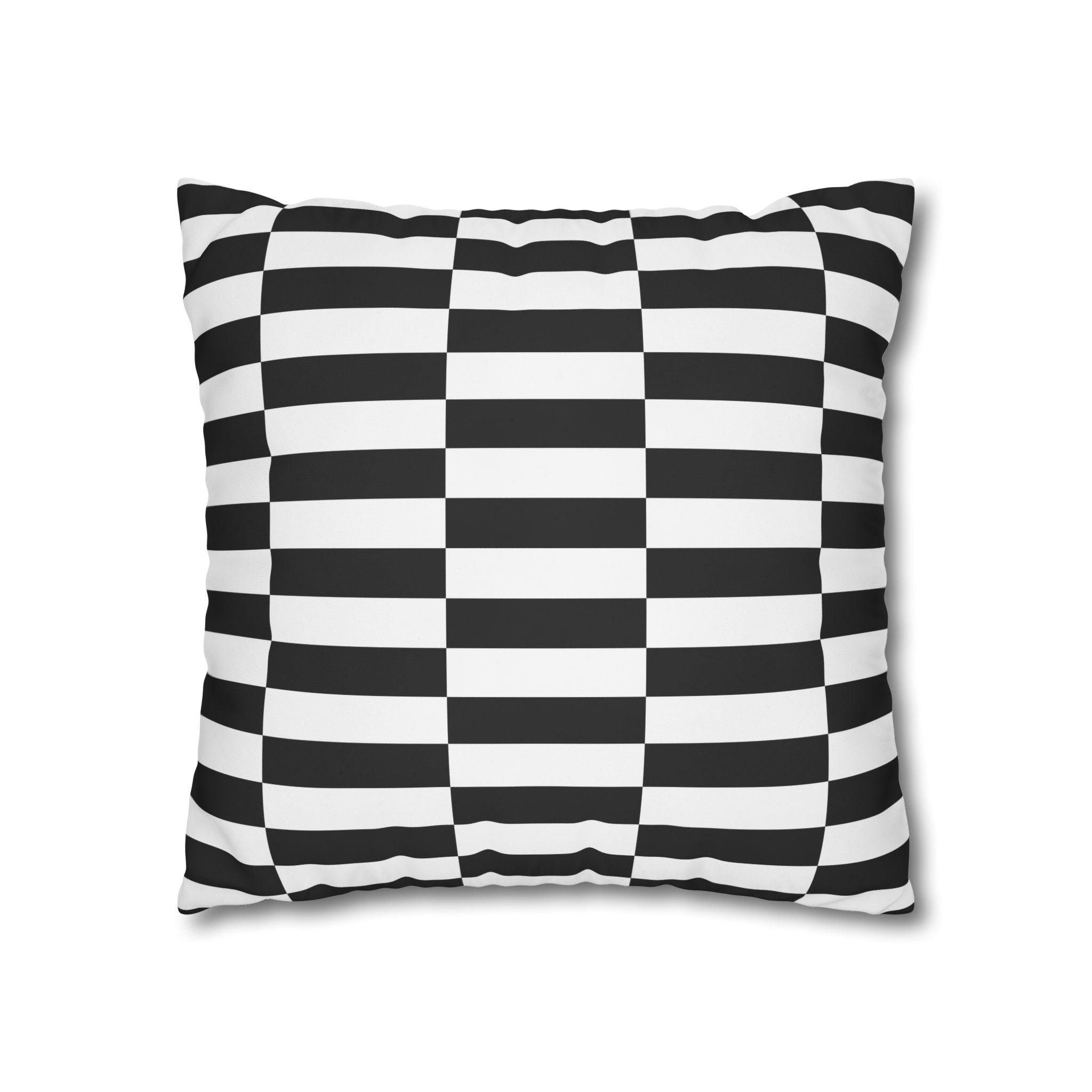 Monochrome Stripe Pillowcase - Modern Design