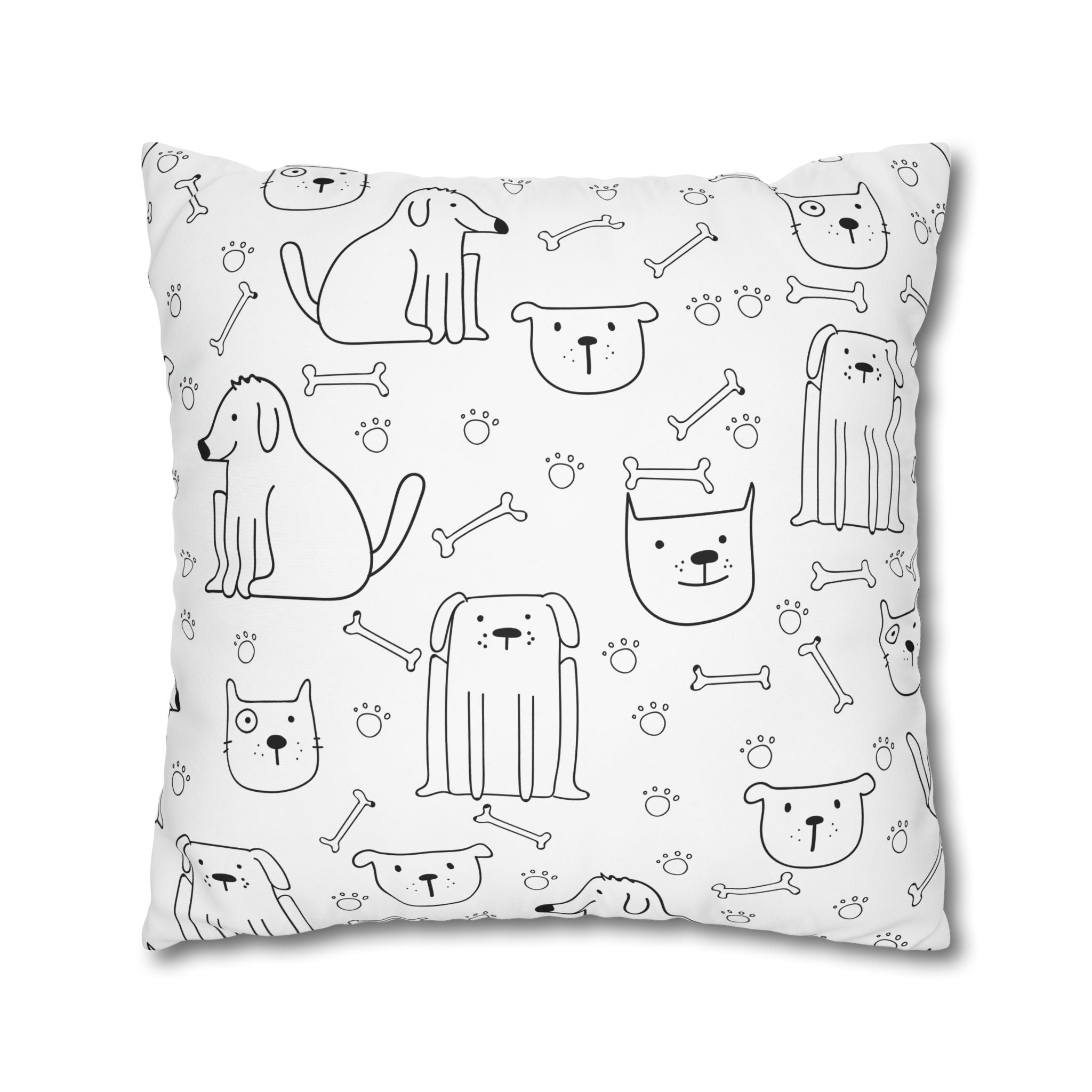 Cute Pets Pillowcase - Dogs & Cats