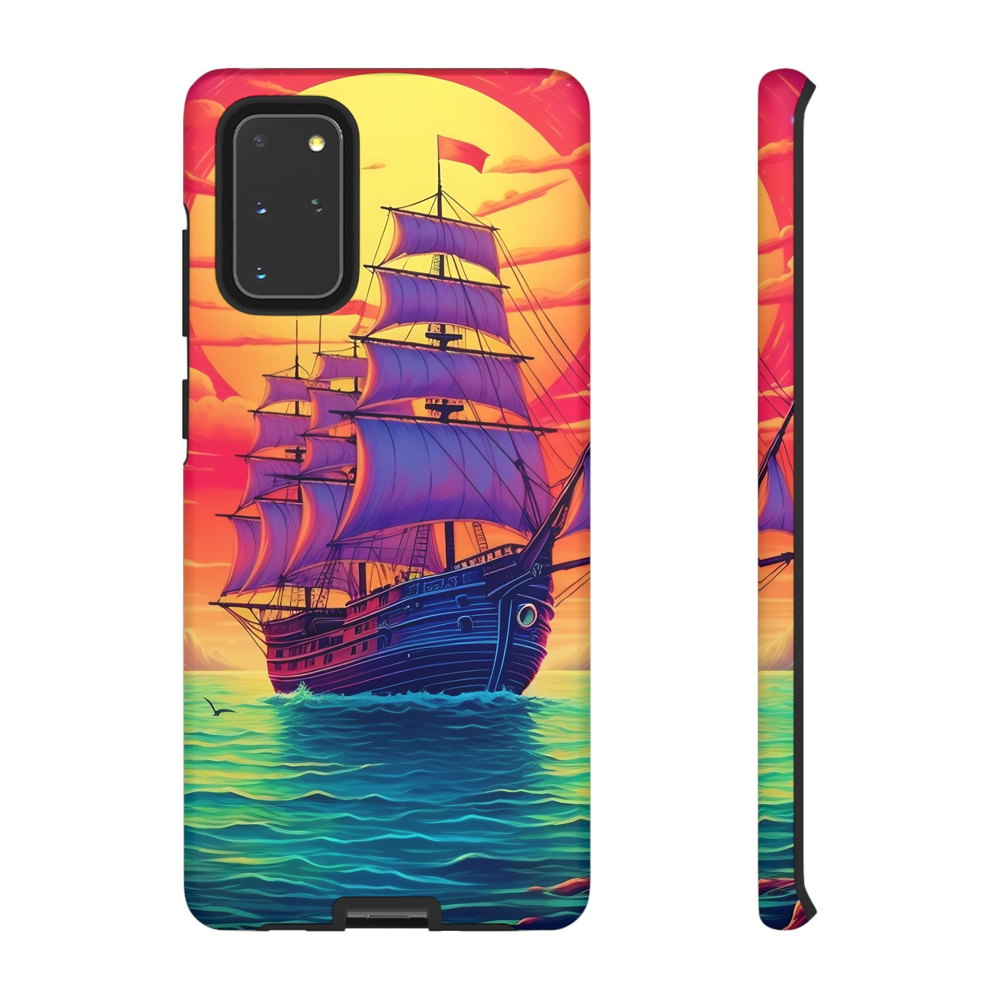 Sunset Galleon Samsung Phone Case