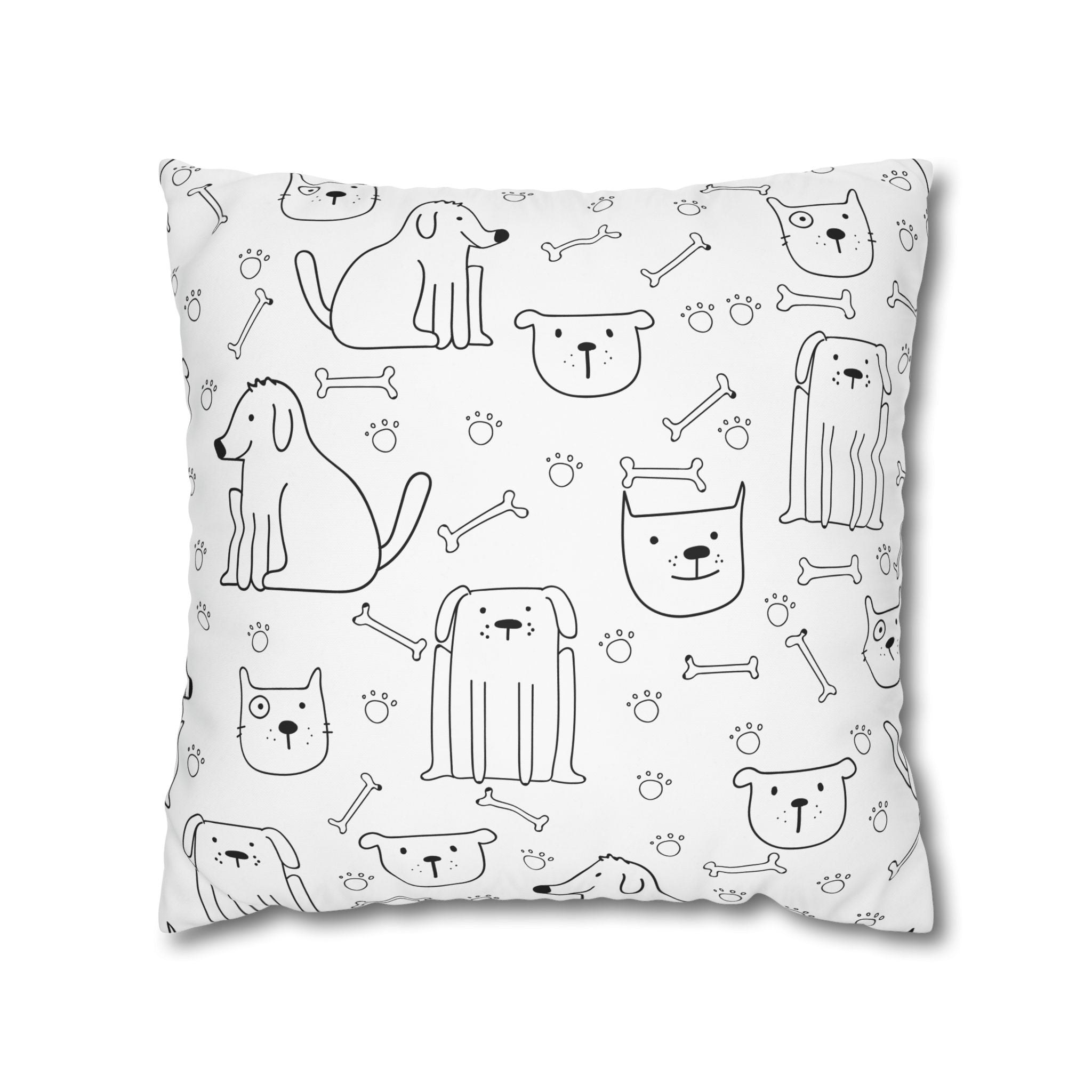 Cute Pets Pillowcase - Dogs & Cats