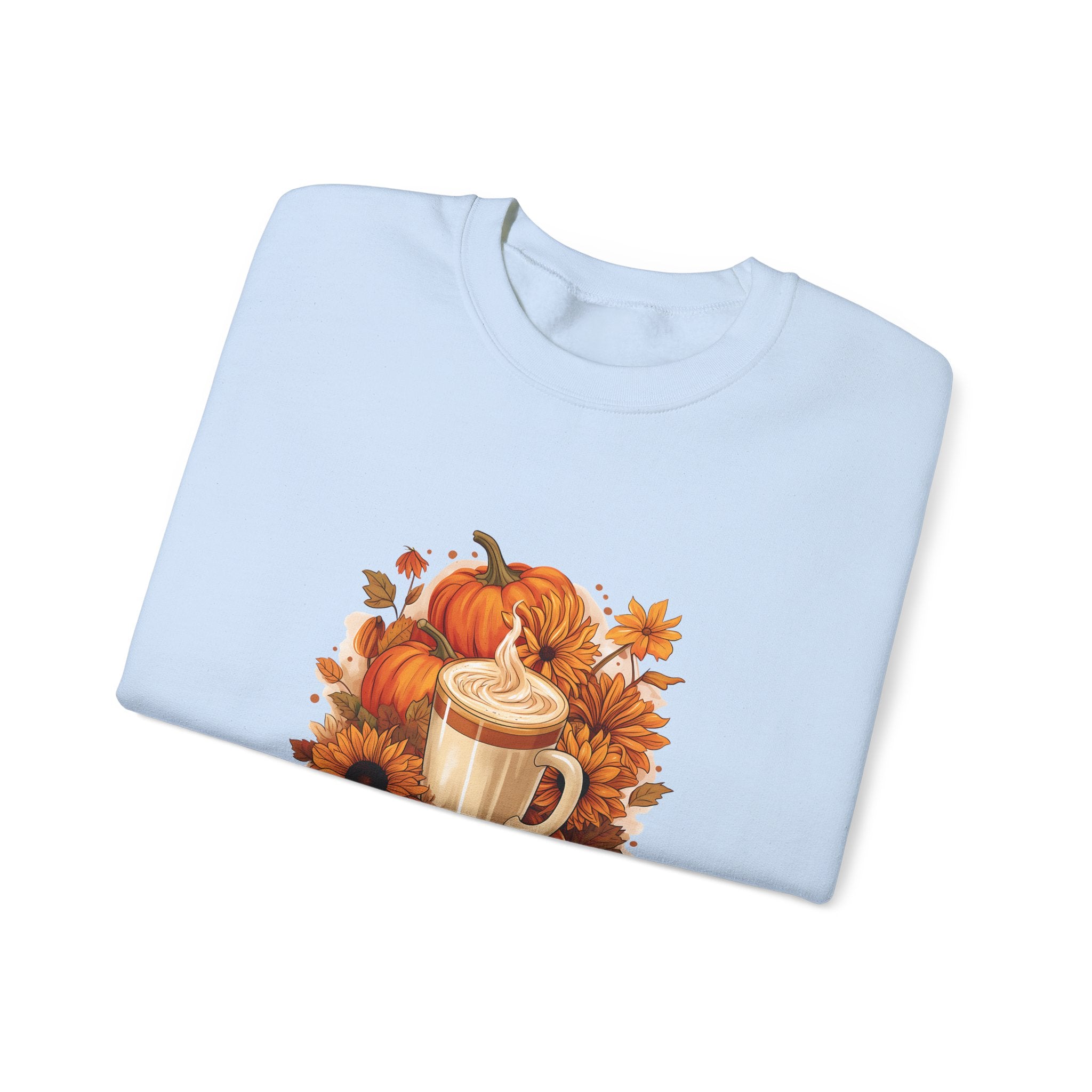 Cozy Fall Latte Thanksgiving Sweatshirt