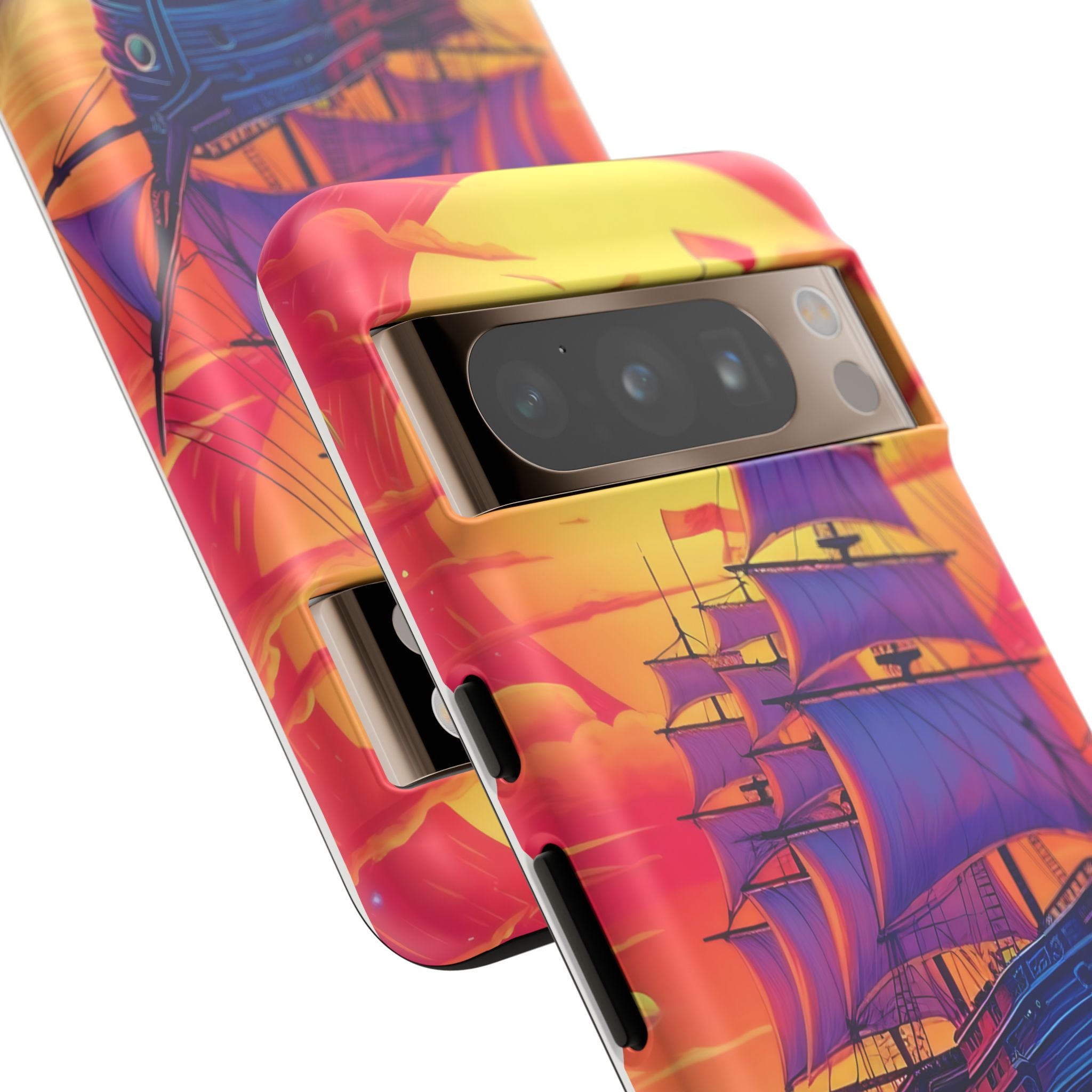 Sunset Galleon Google Pixel Case (All Models)