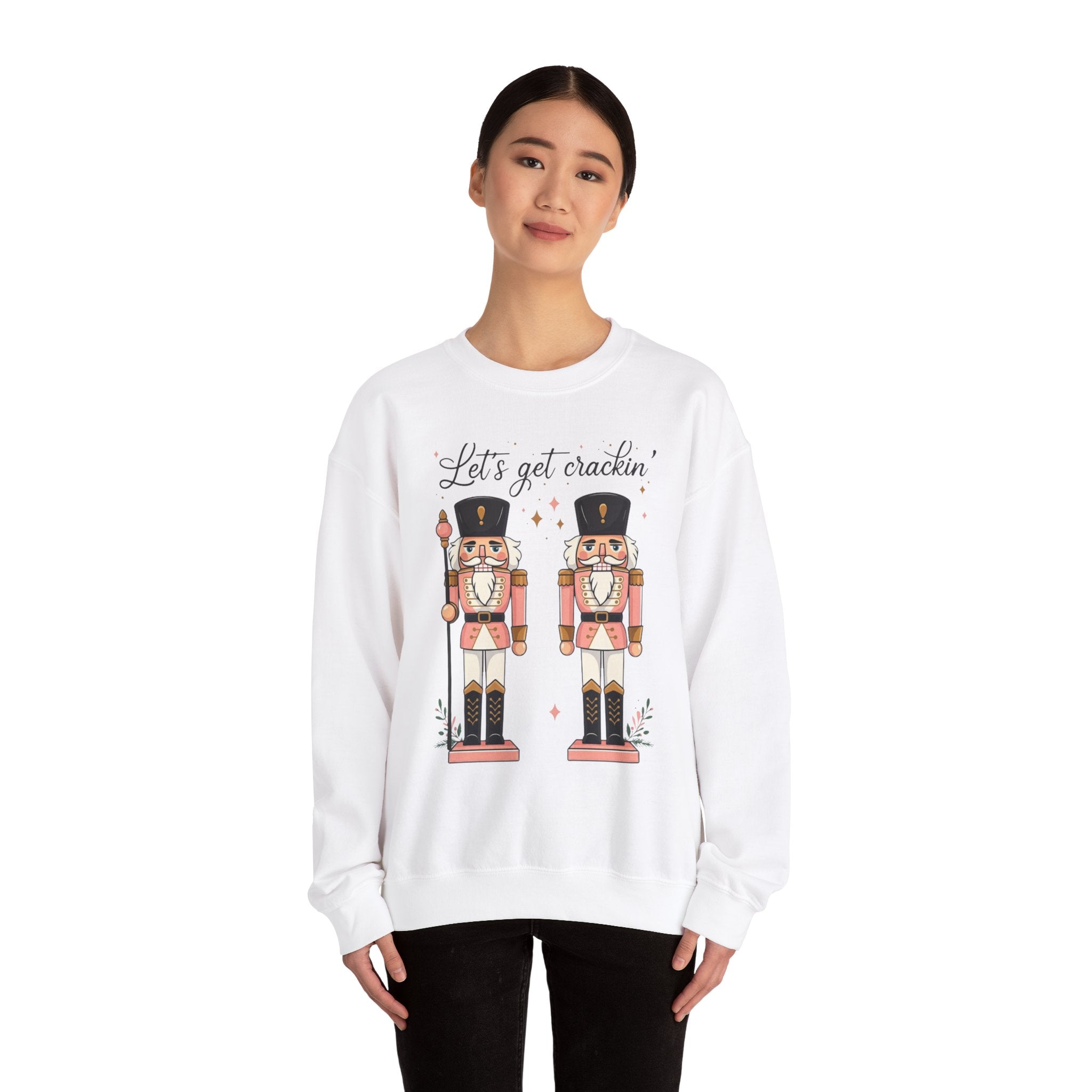 Pink Nutcracker Christmas Sweatshirt