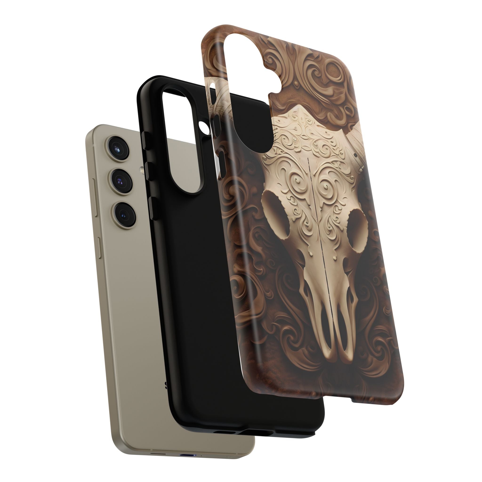 Baroque Ram Skull Samsung Case