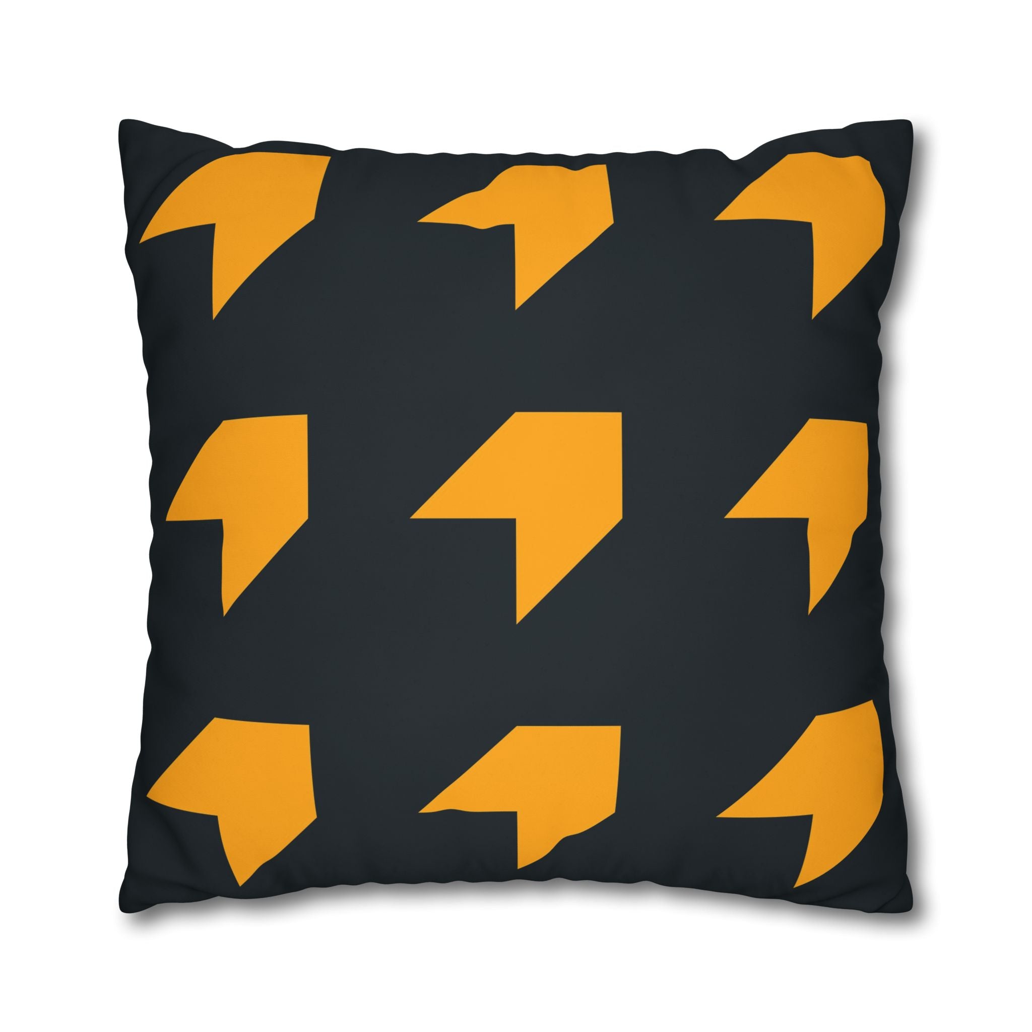 Geometric Arrow Orange Pillowcase