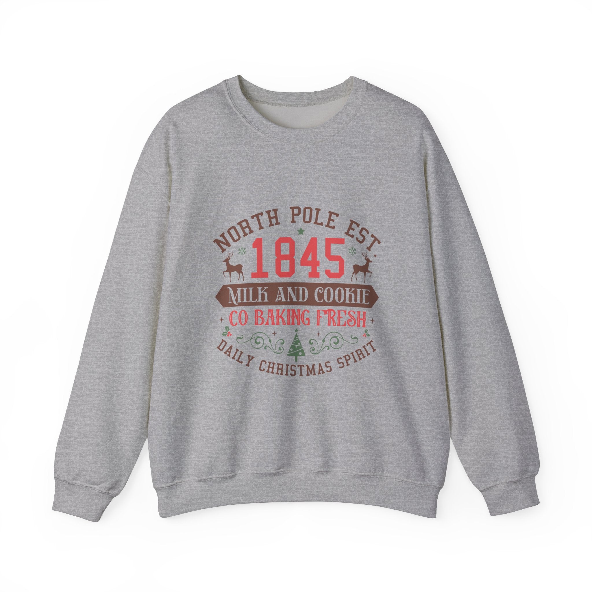 1845 North Pole Est. Christmas Sweatshirt