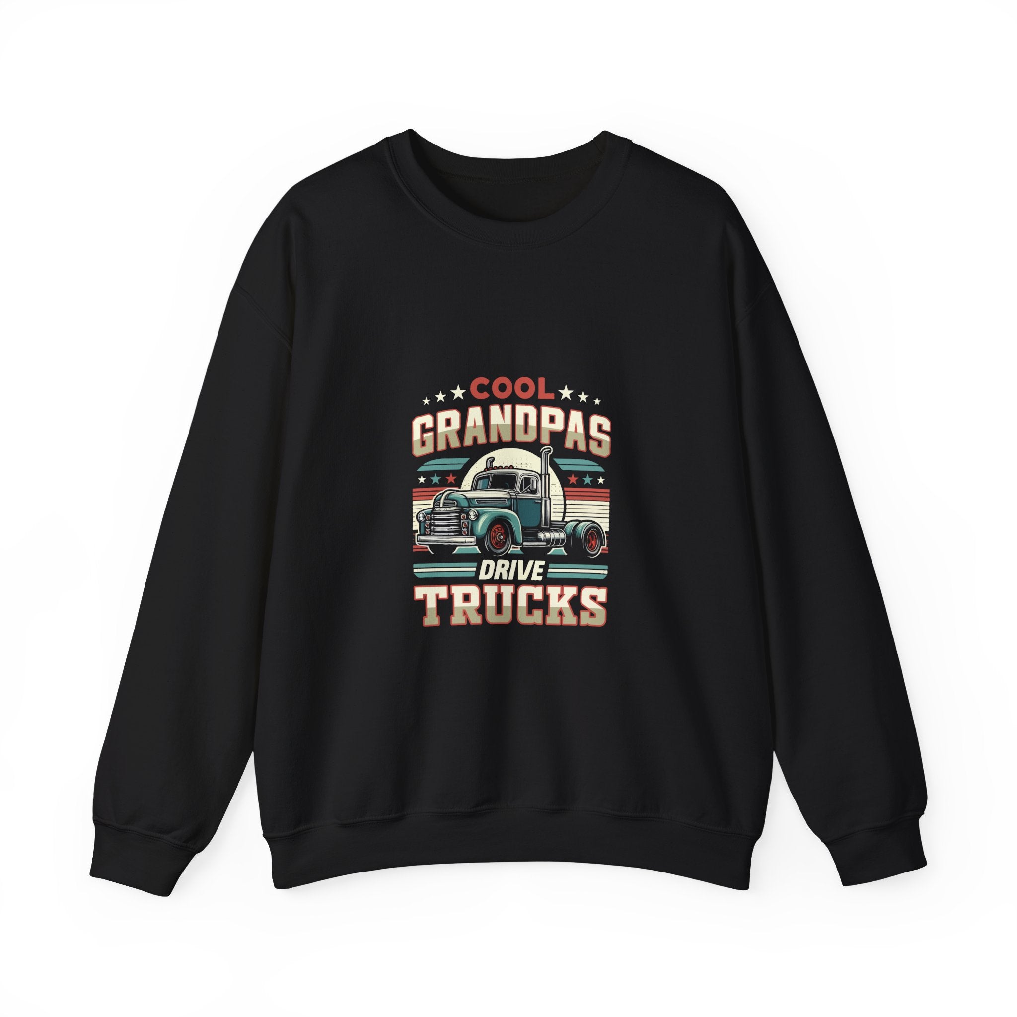 Grandpa's Cool Trucks Vintage Sweatshirt