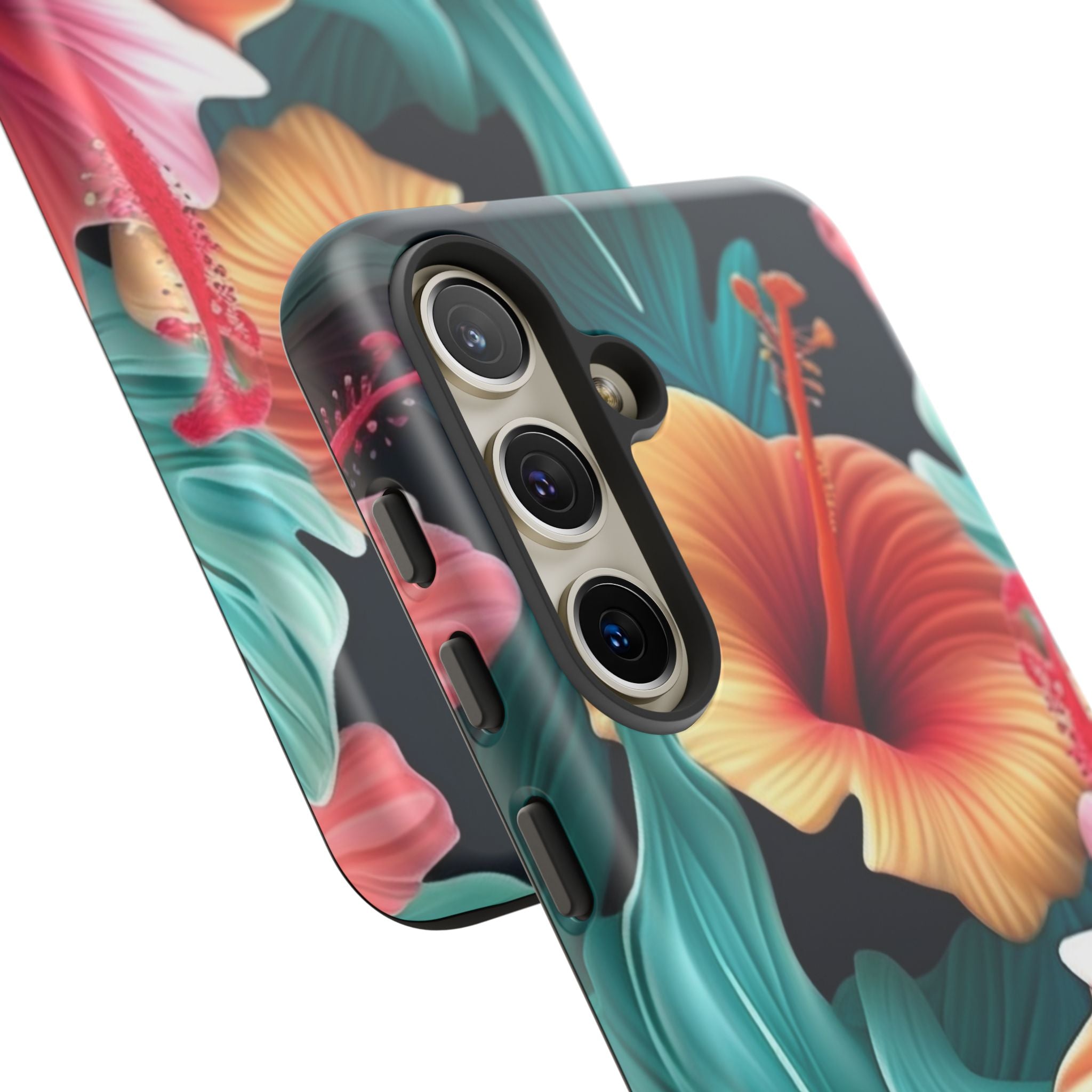 Vibrant Hibiscus Samsung Phone Case