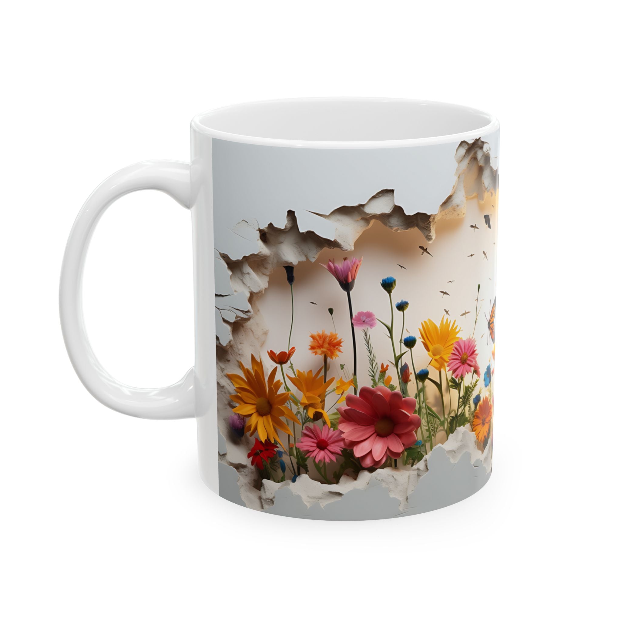 Surreal Flower Meadow Mug