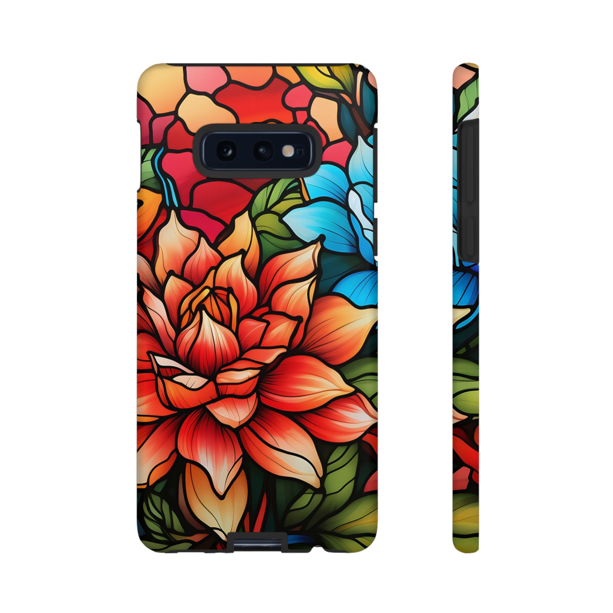 Stained Glass Floral Samsung Case