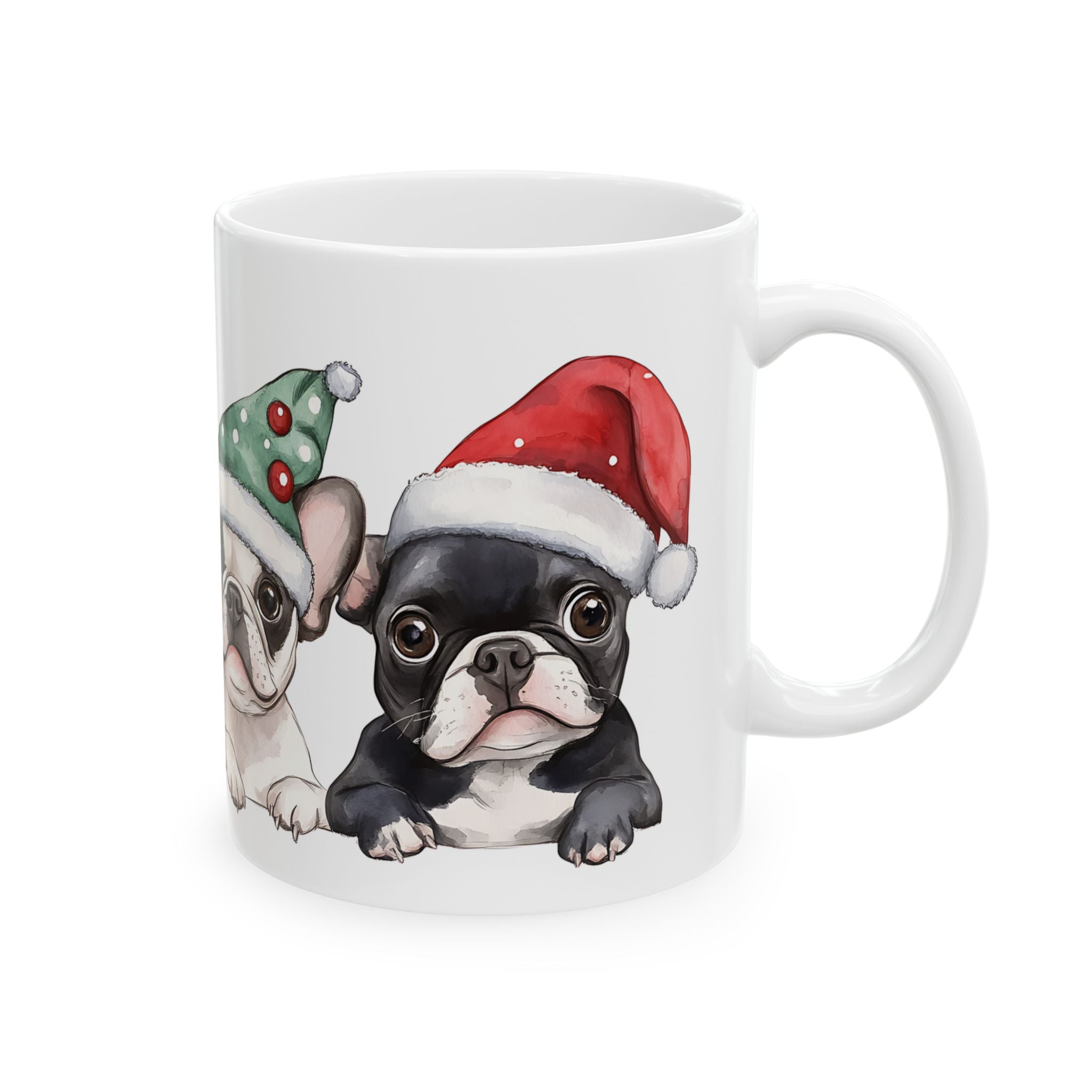 French Bulldog Christmas Mug