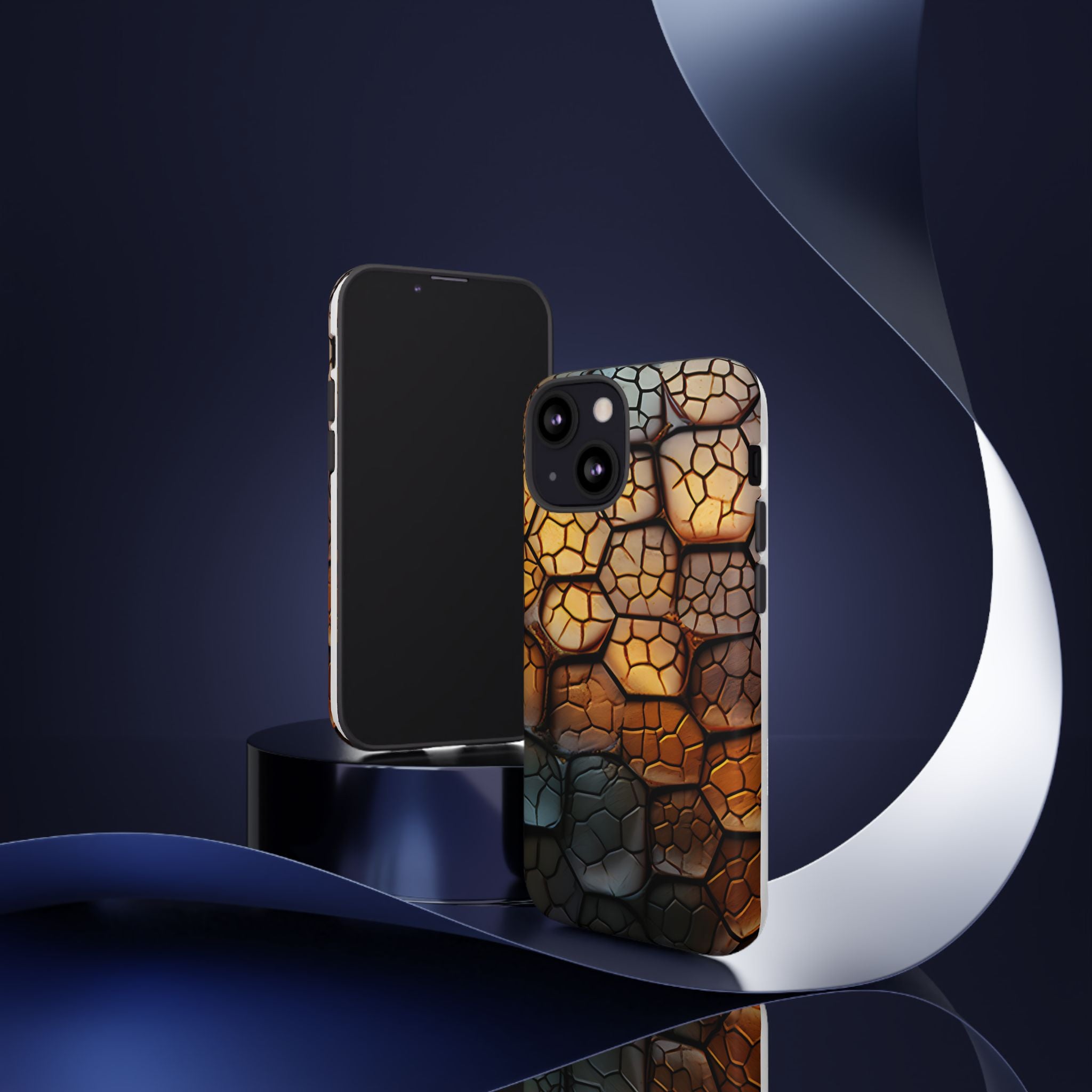 Honeycomb iPhone Case: Abstract Art