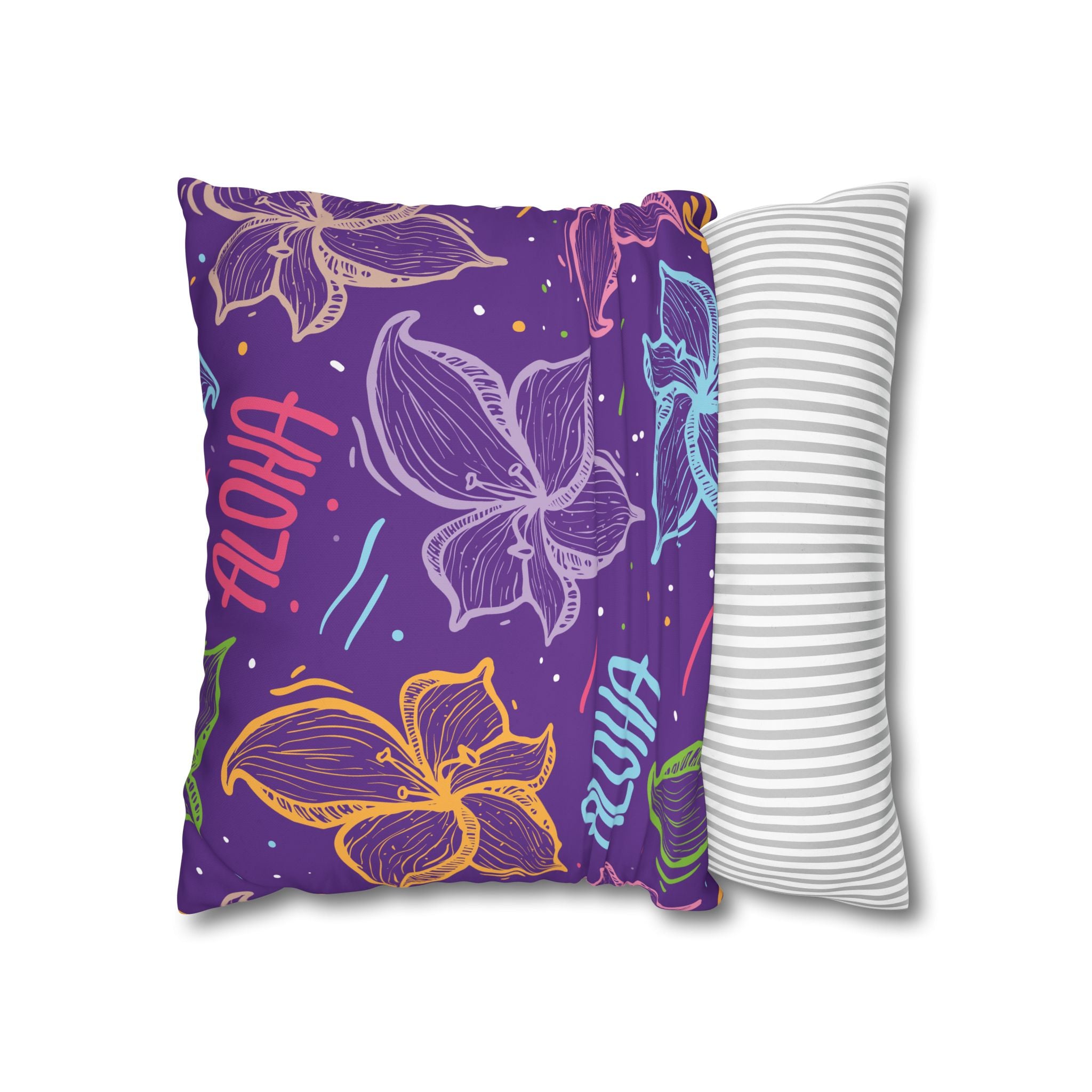 Aloha Lily Pillowcase - Tropical Floral