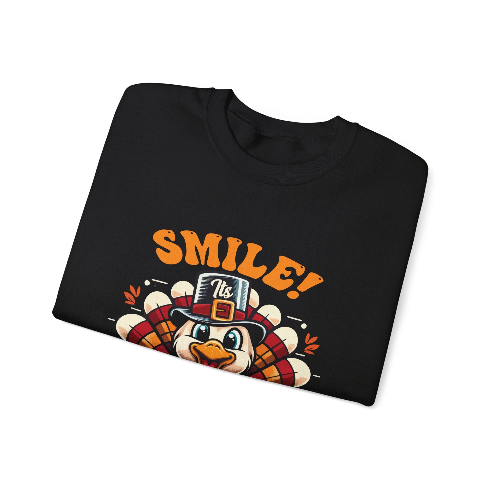 Smile! Thanksgiving Turkey Sweatshirt