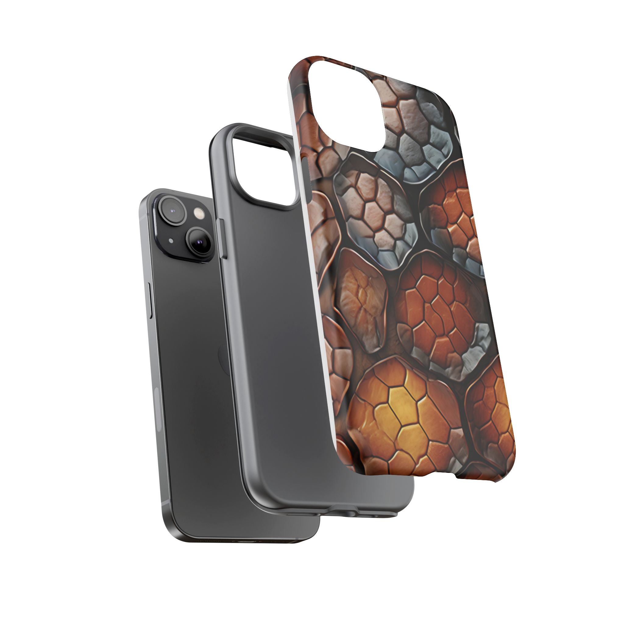 Reptilian Scales iPhone Case - 3D Texture