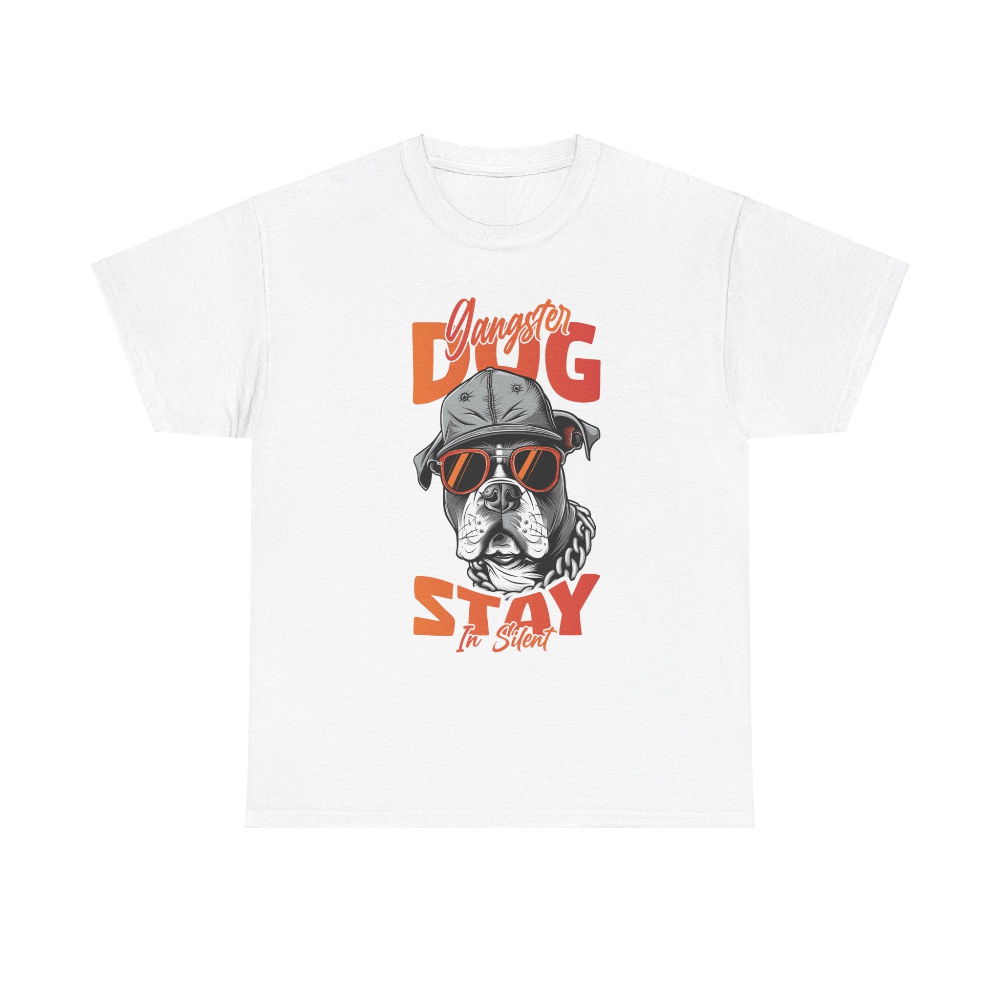 Gangster Dog T-Shirt: Stay Silent