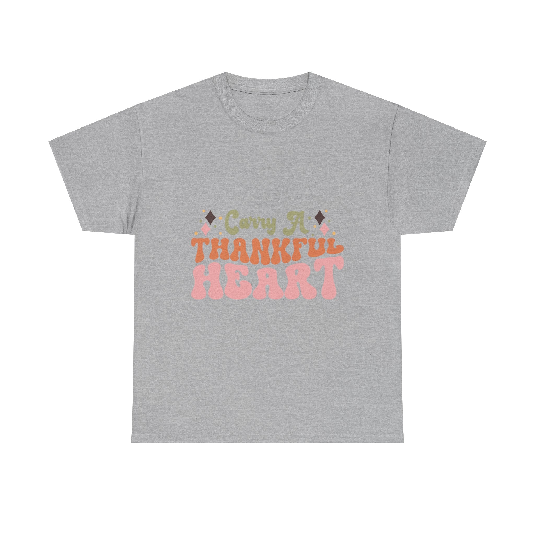 Carry A Thankful Heart Thanksgiving Tee