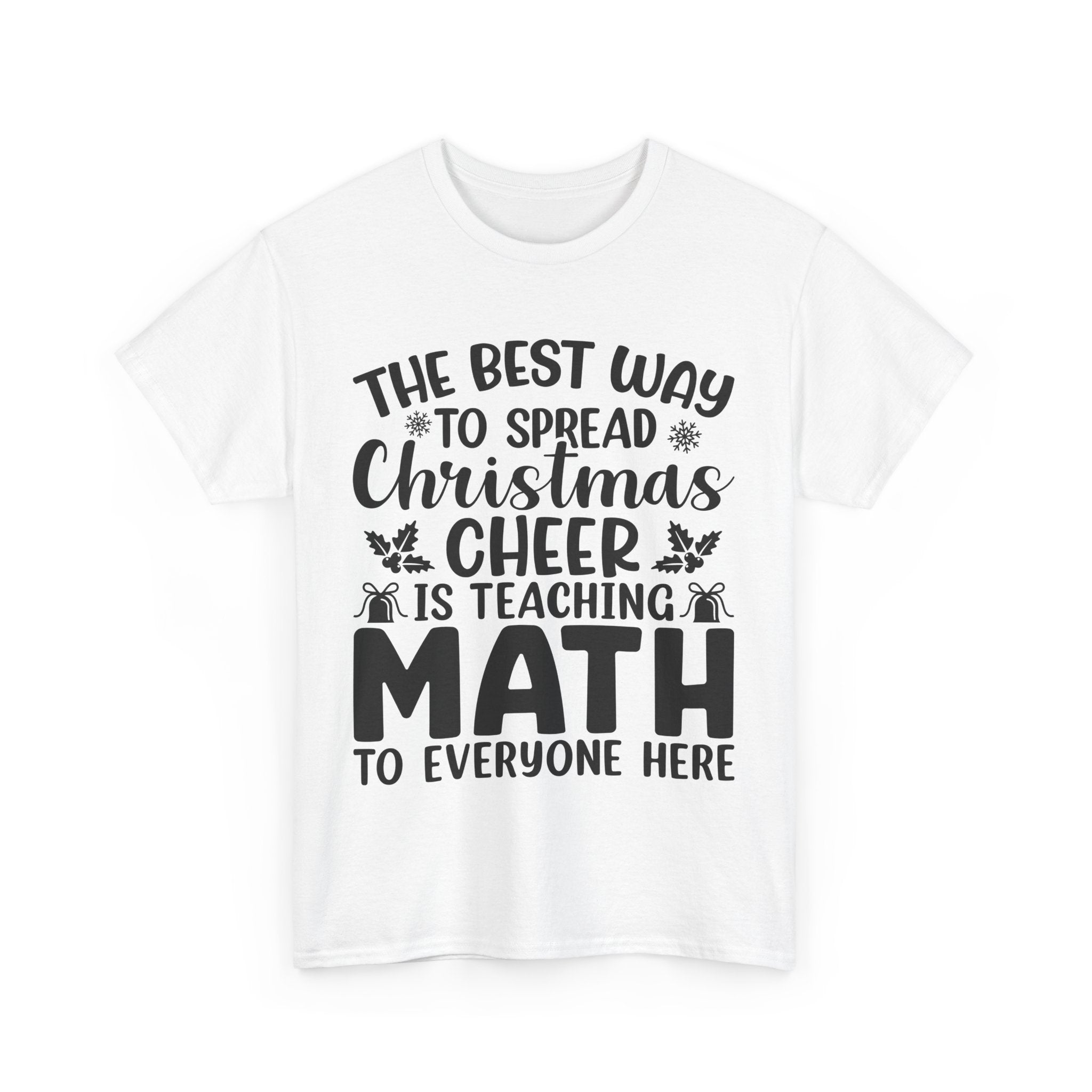 Math Teacher Christmas Cheer T-Shirt