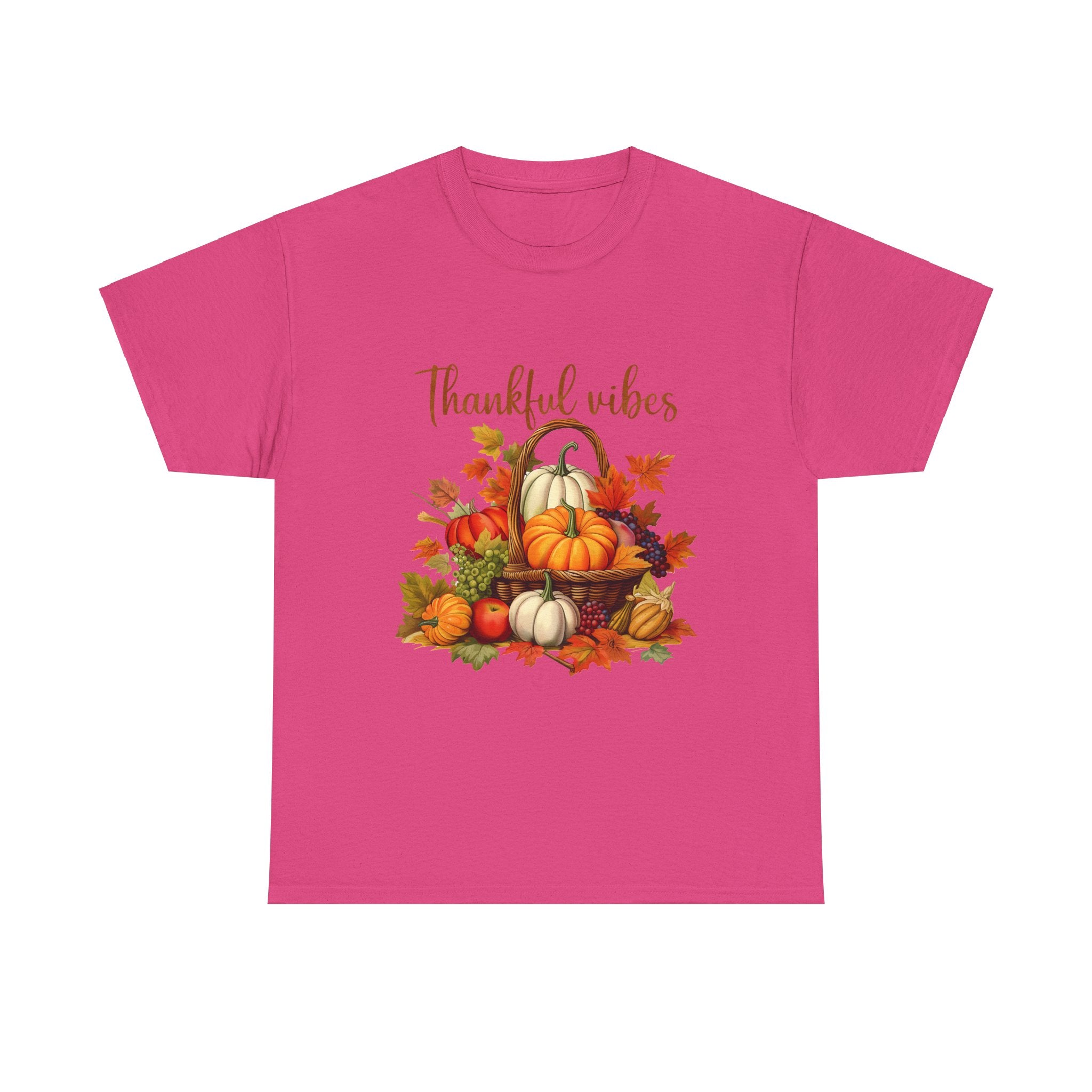 Thankful Vibes Autumn Harvest T-Shirt