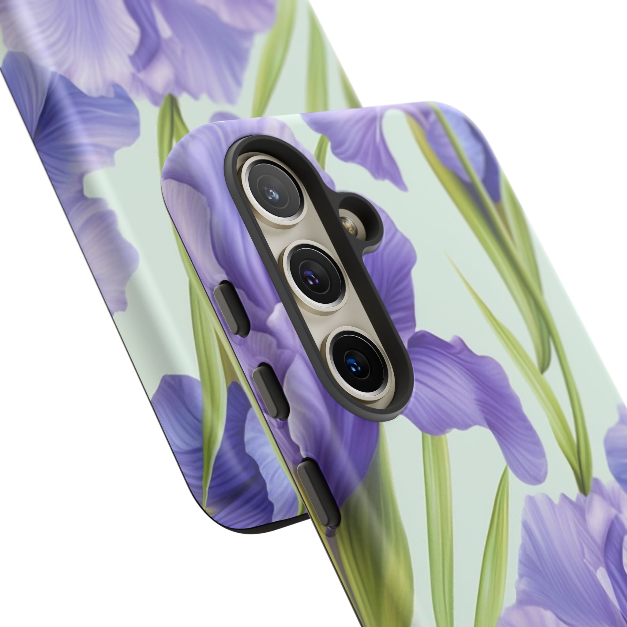 Elegant Purple Iris Samsung Phone Case