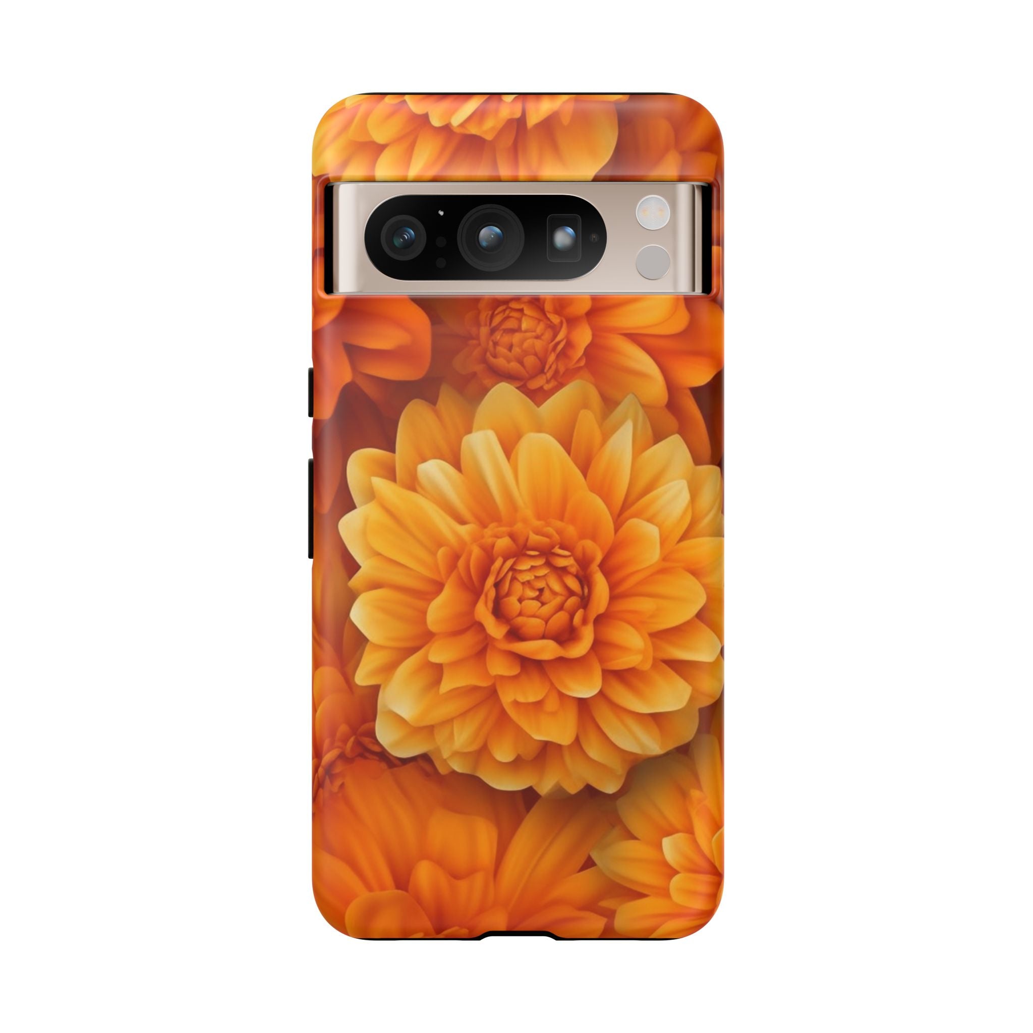 Vibrant Orange Dahlia Google Google Pixel Case (All Models)