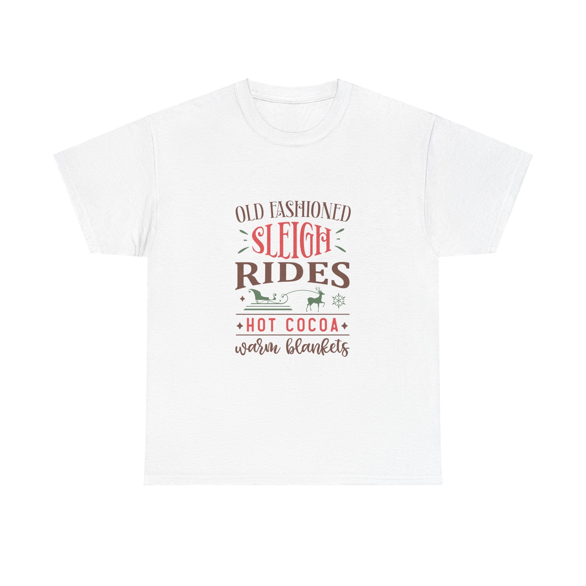 Old Fashioned Sleigh Rides Xmas Tee