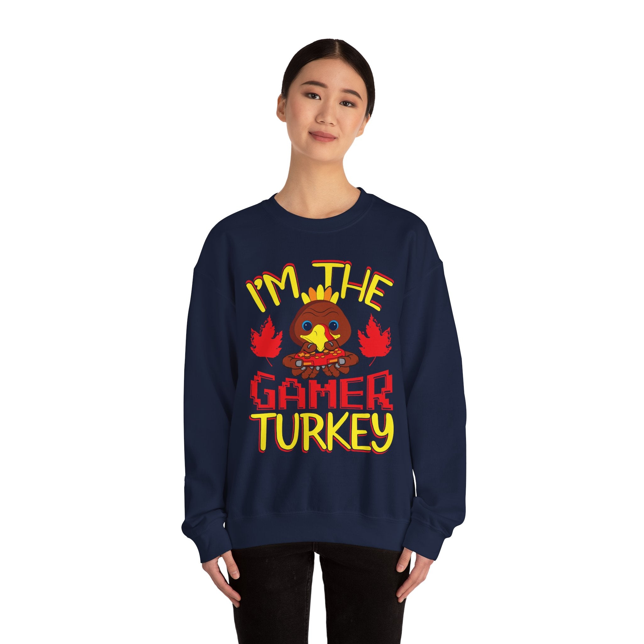 Gamer Turkey Thanksgiving Sweatshirt