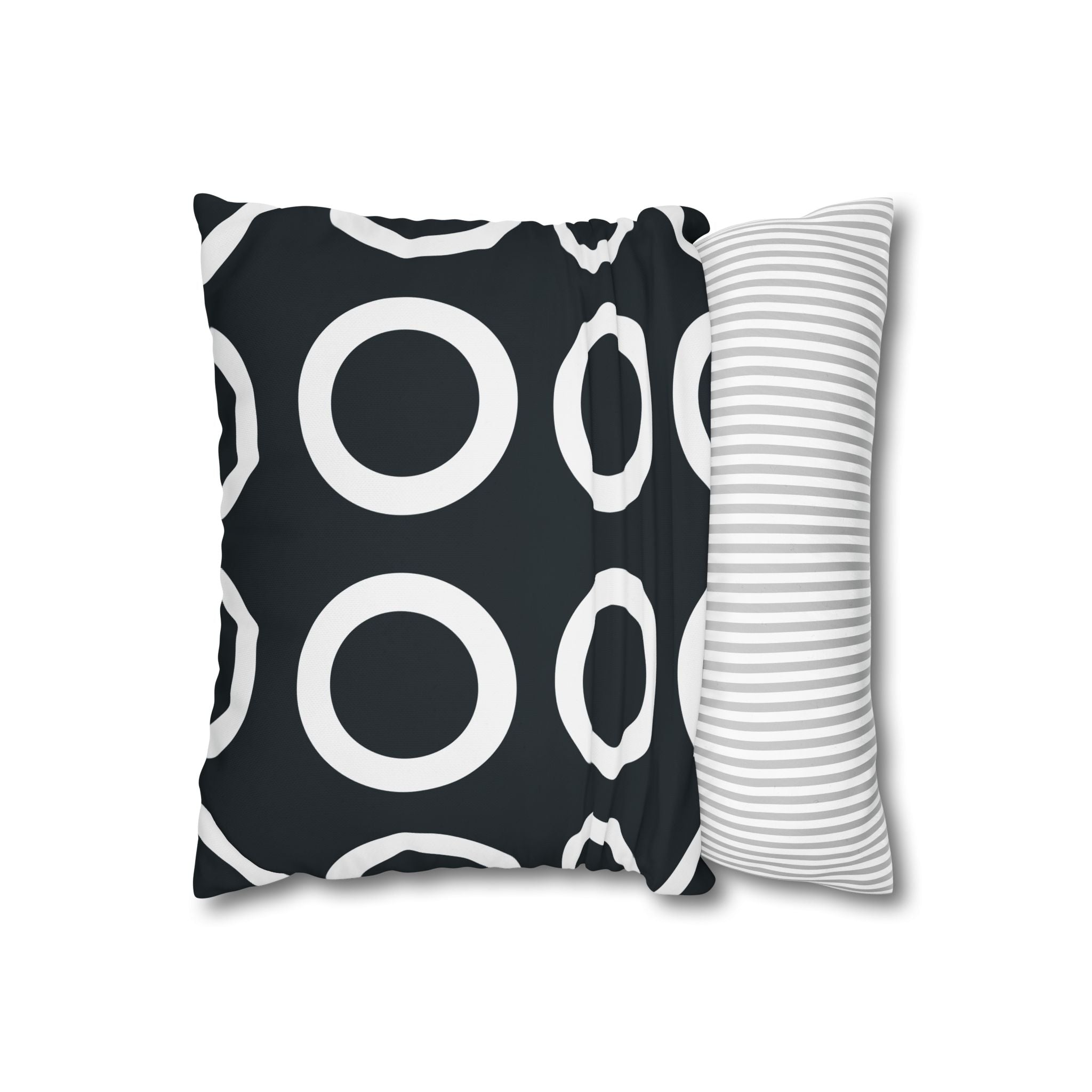 Navy Blue & White Dot Pillowcase